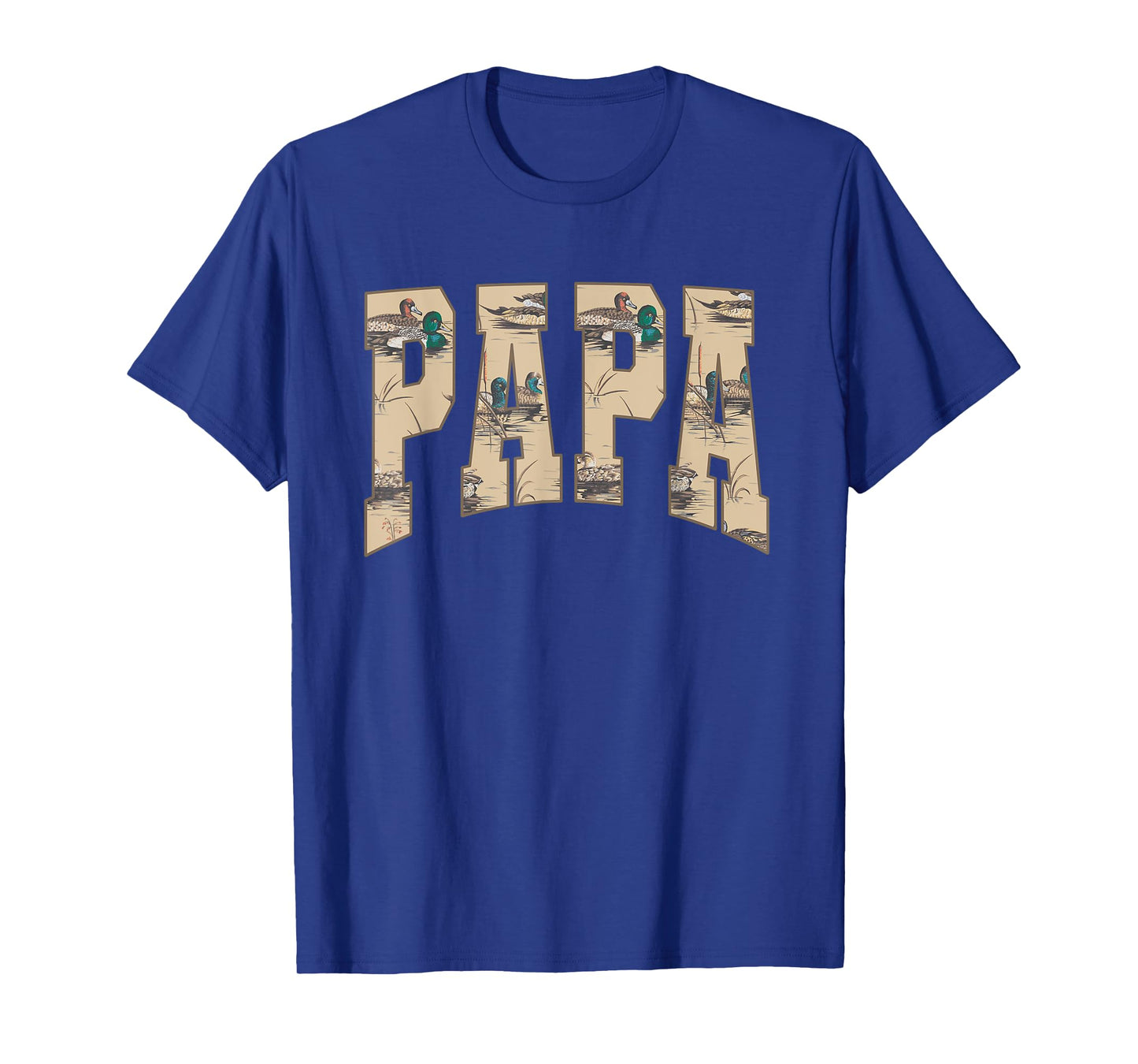 Hunting Papa Duck Camouflage Camo Waterfowl Duck Camo Men T-Shirt