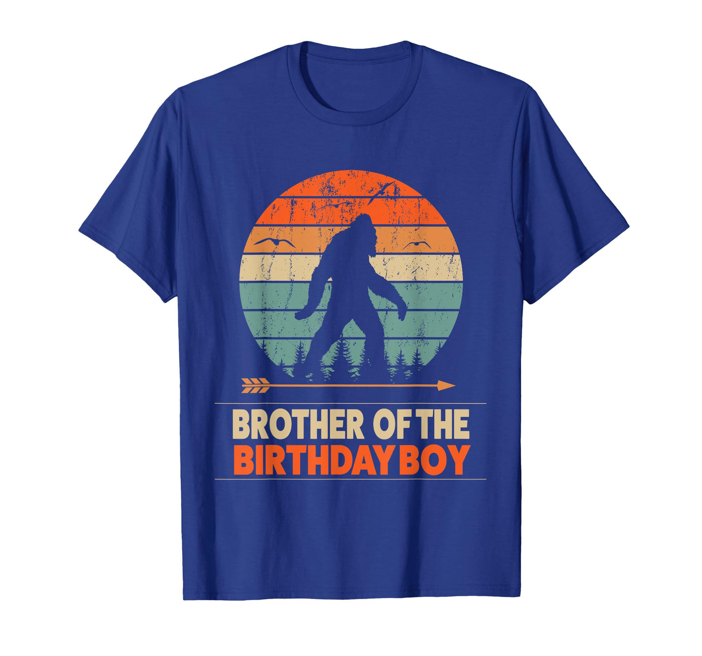 brother of the birthday boy bigfoot birthday T-Shirt