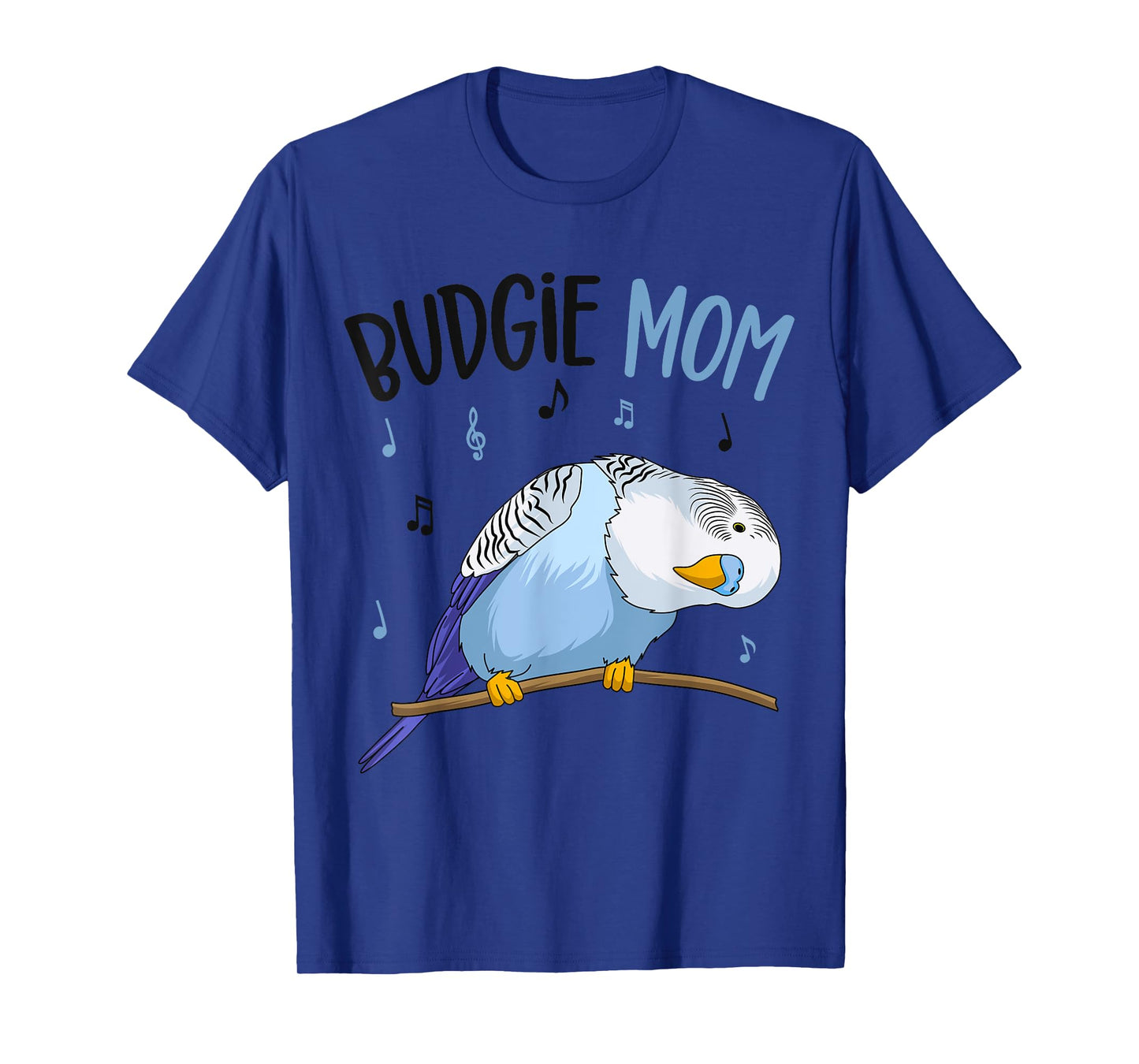 Budgie Mom Parakeet Budgerigar Funny Womens T-Shirt
