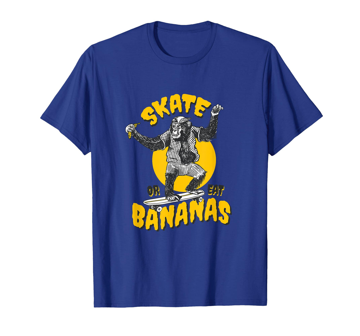 Skater Monkey Skateboard T-Shirt
