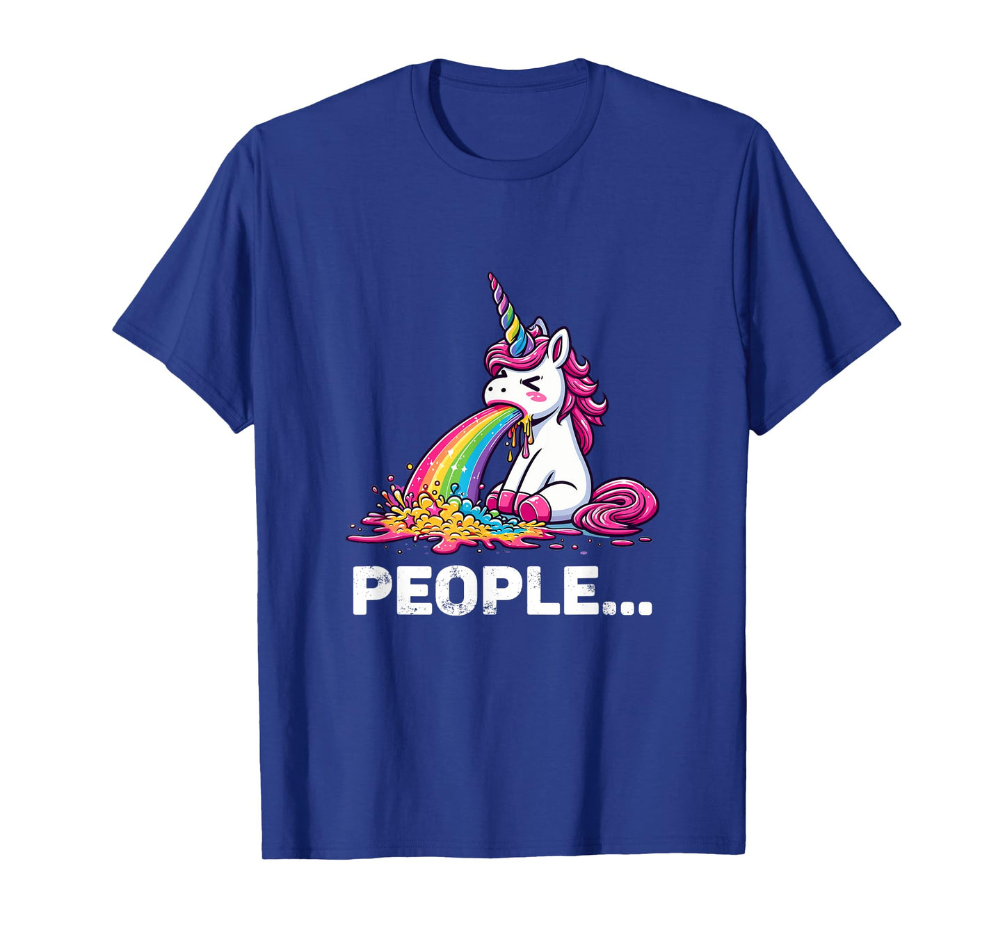 Eww People Cute Funny Unicorn T-Shirt