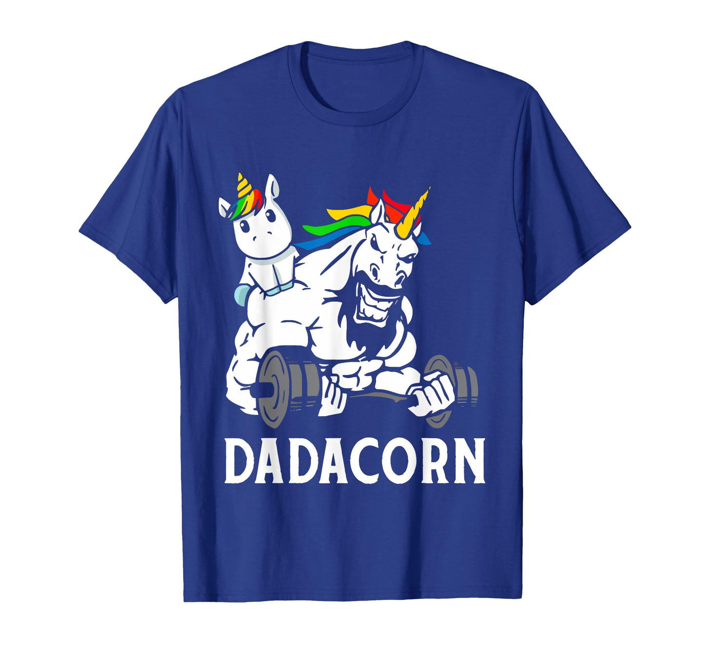 Fathers Day Gift Unicorn Dad Shirt Funny Dadacorn Men T-Shirt