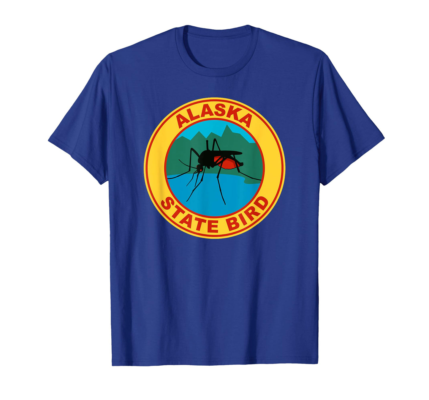 Funny Alaska State Bird Mosquito T-Shirt