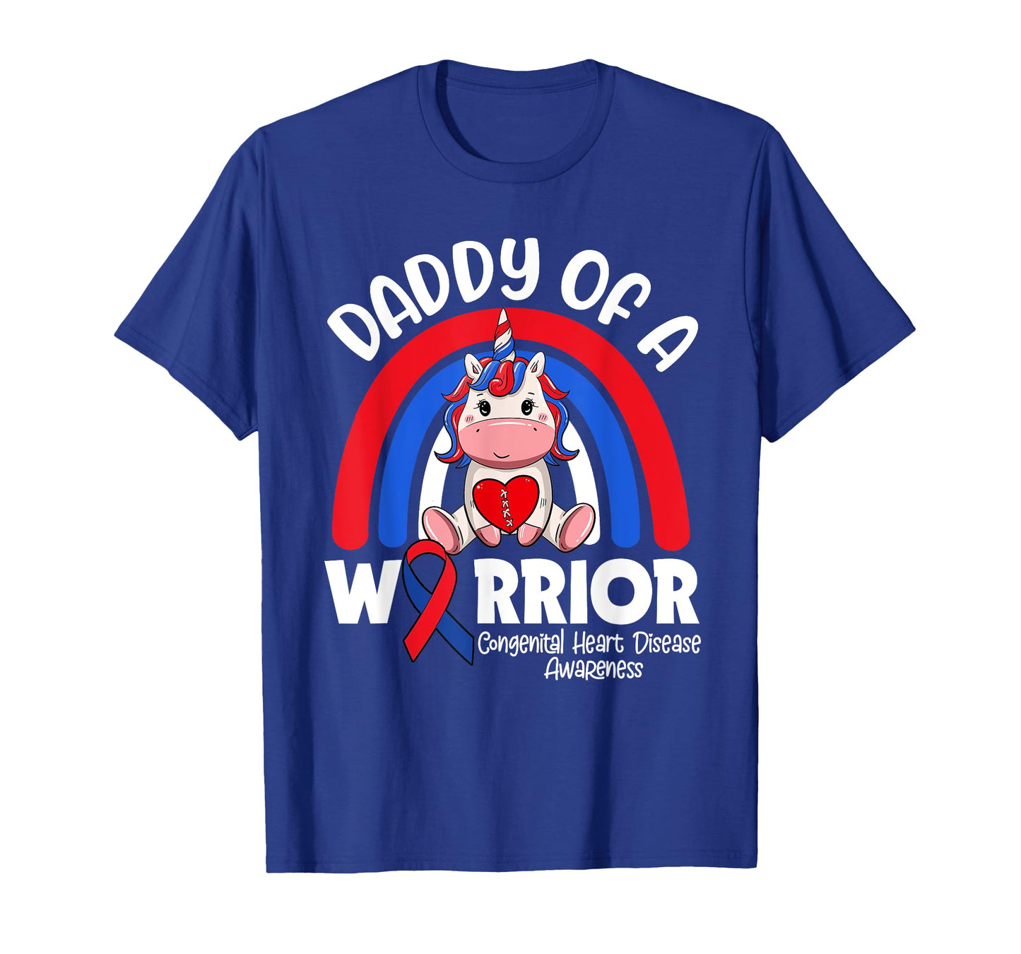 Daddy Of A Heart Warrior CHD Awareness Week Clothing Gift T-Shirt