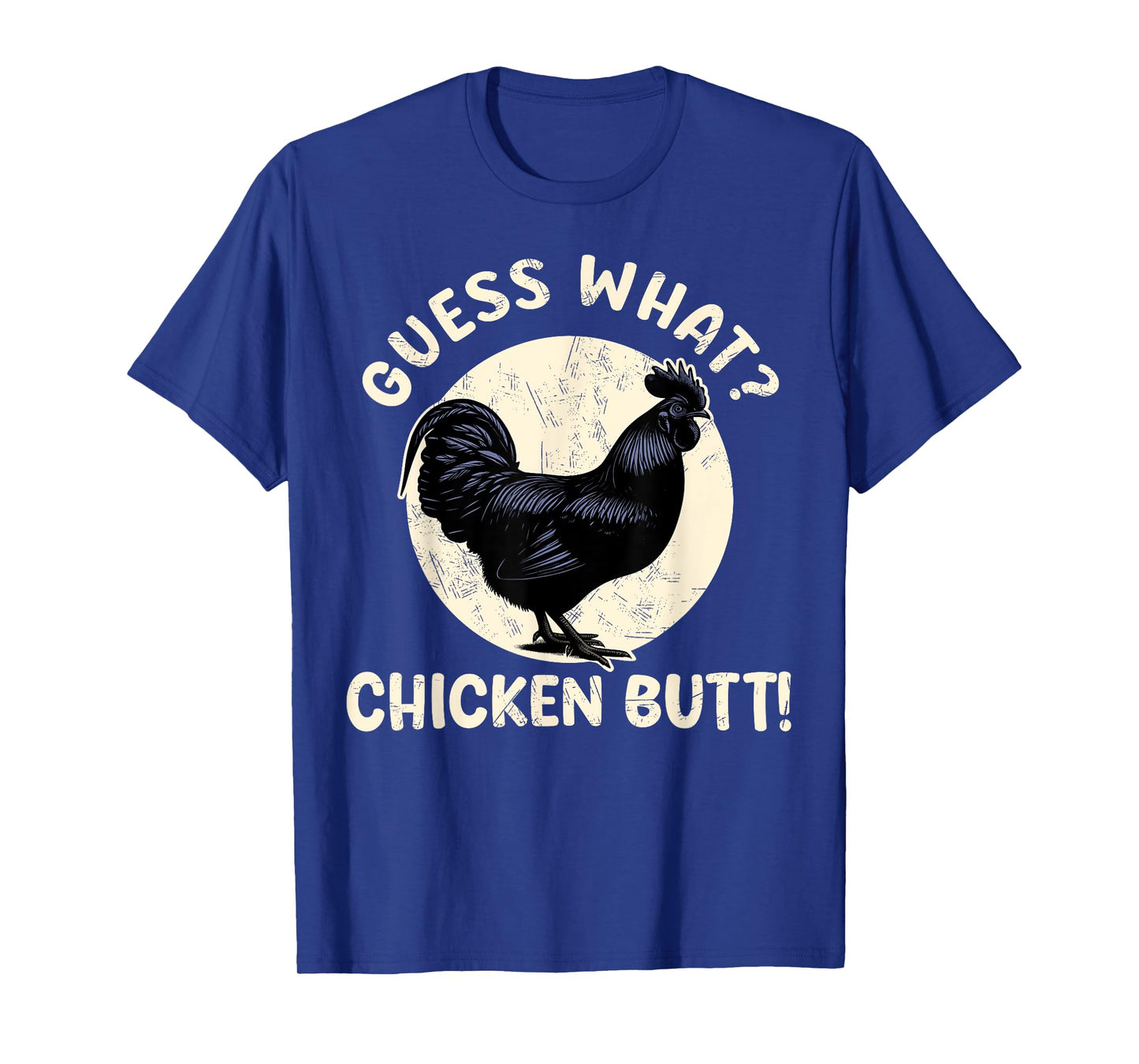 Guess What Chicken Butt T-shirt Kids Ayam Cemani Men Rooster T-Shirt