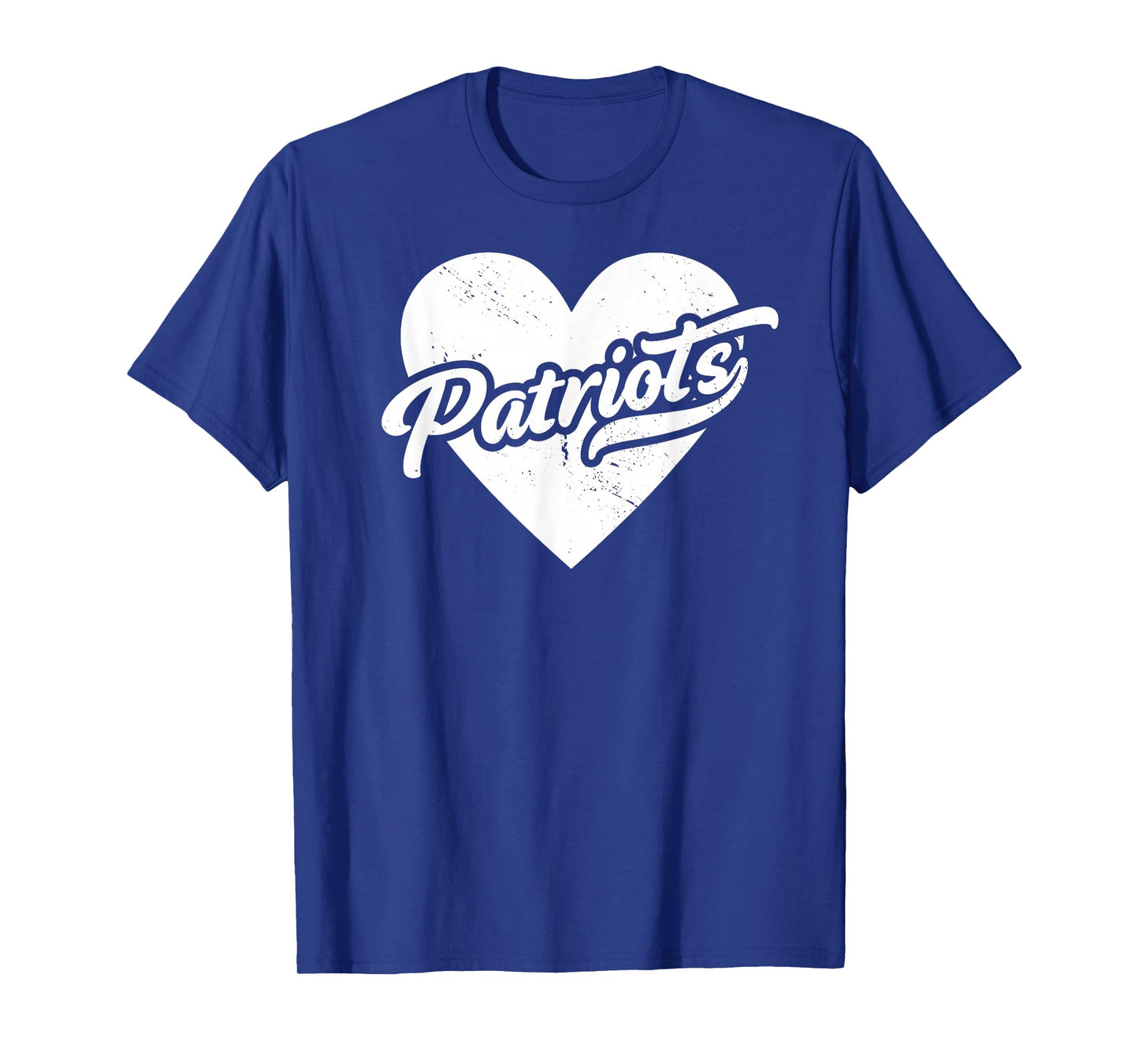 Vintage Patriots School Spirit Go Patriots Love T-Shirt