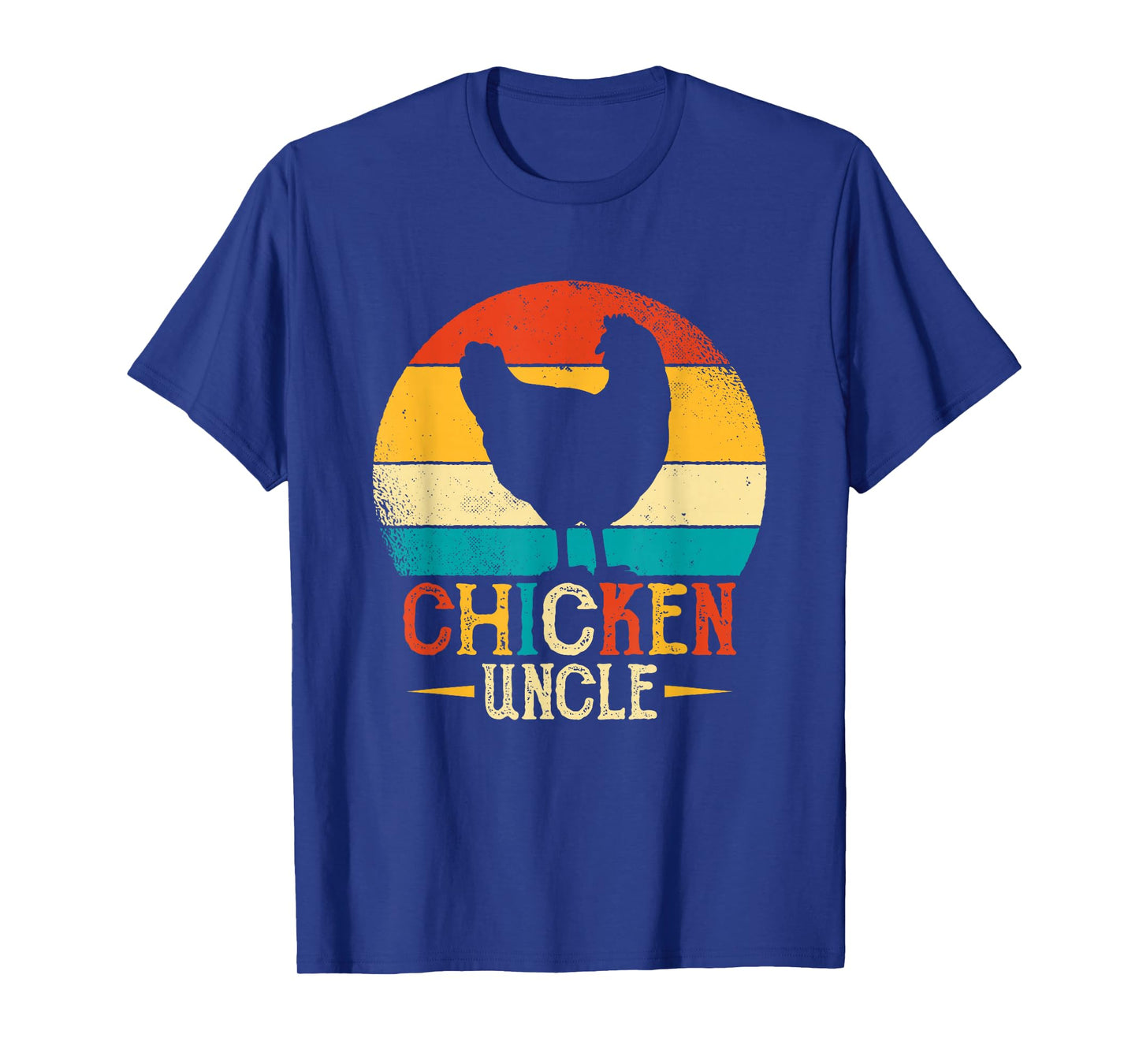 Chicken Lover Uncle Design - Chicken Uncle Poultry Farmer T-Shirt