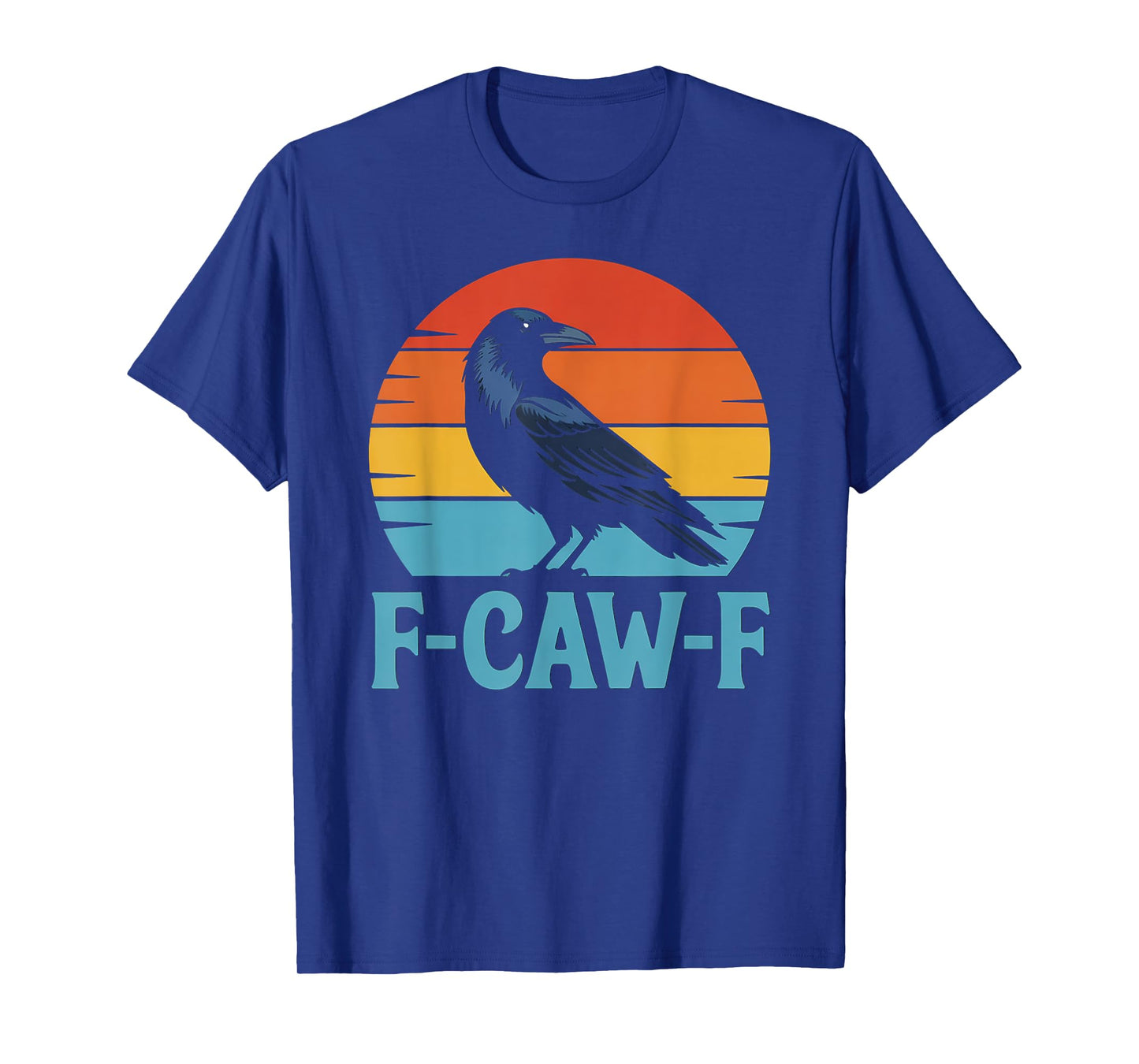 Retro Black Bird Crow Funny Crow Lover T-Shirt