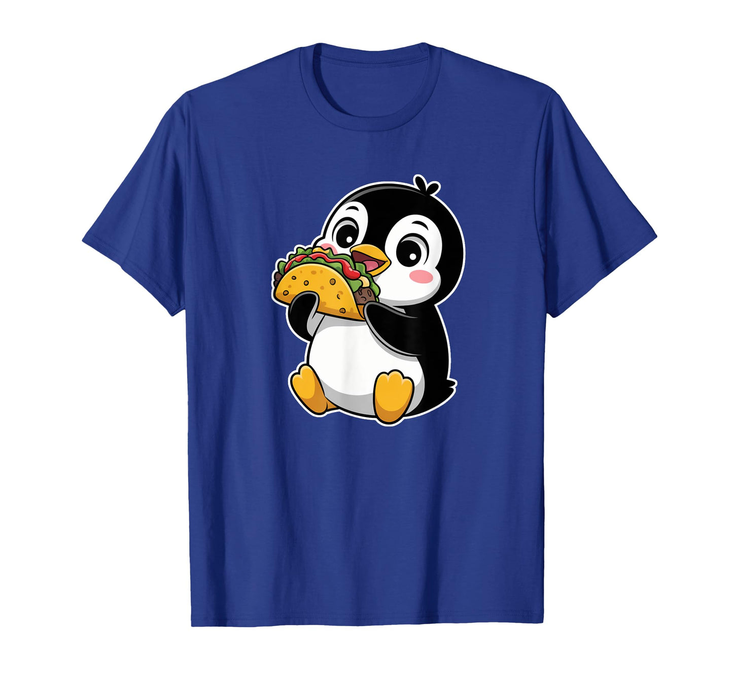 Penguin Eating Taco Shirt Cute Penguin Tacos T-Shirt