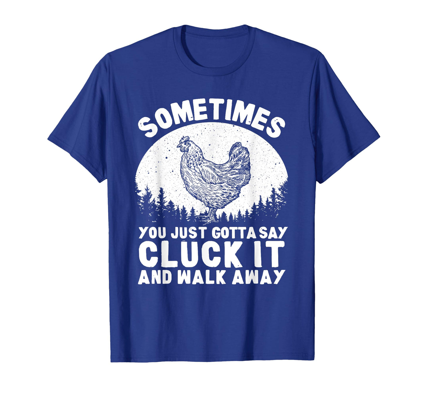 Funny Chicken Art For Men Women Chicken Lover Hen Farmer T-Shirt