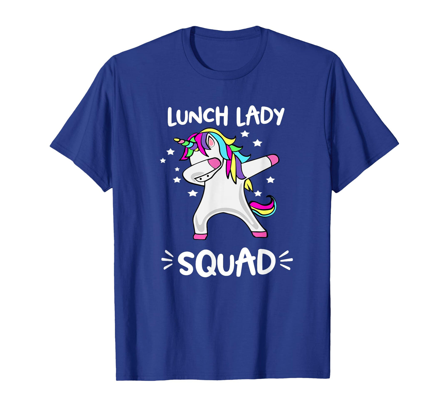 Lunch Lady Squad Dabbing Unicorn Lunch Lady T-Shirt
