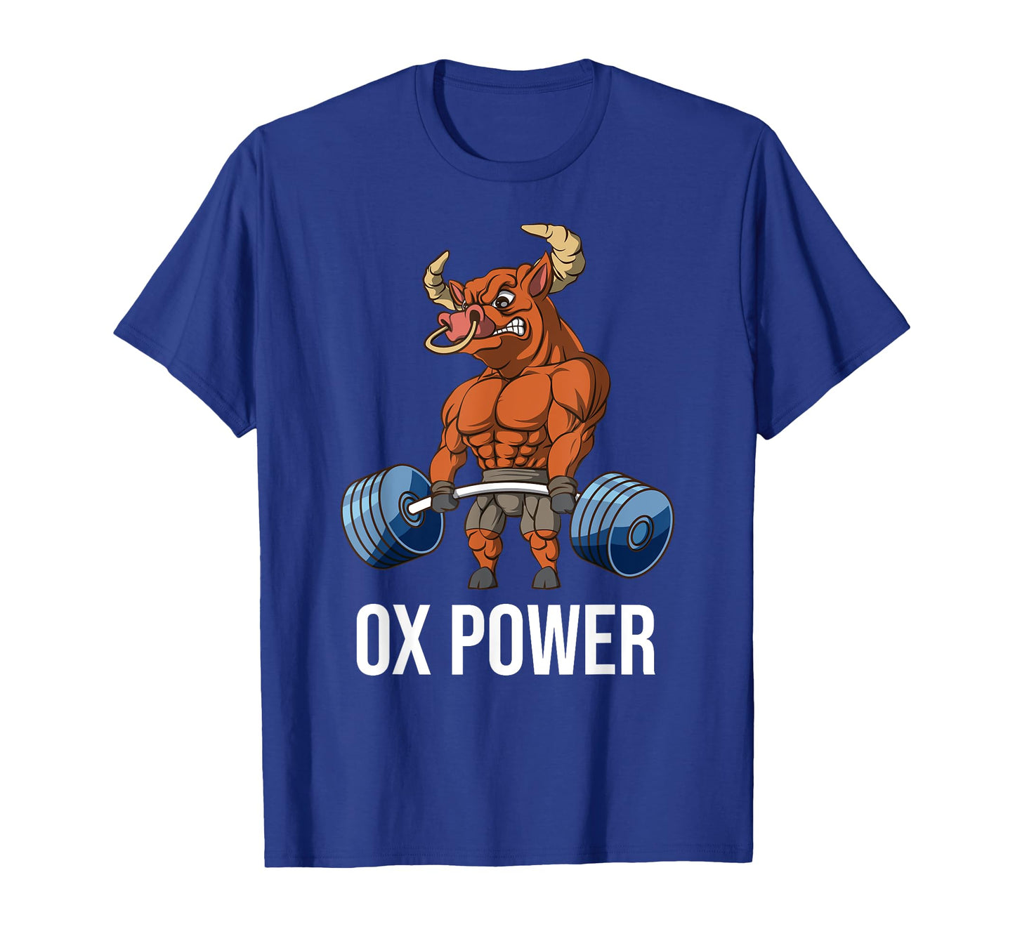 OX Power Weightlifting Deadlift Fitness Gym T-Shirt