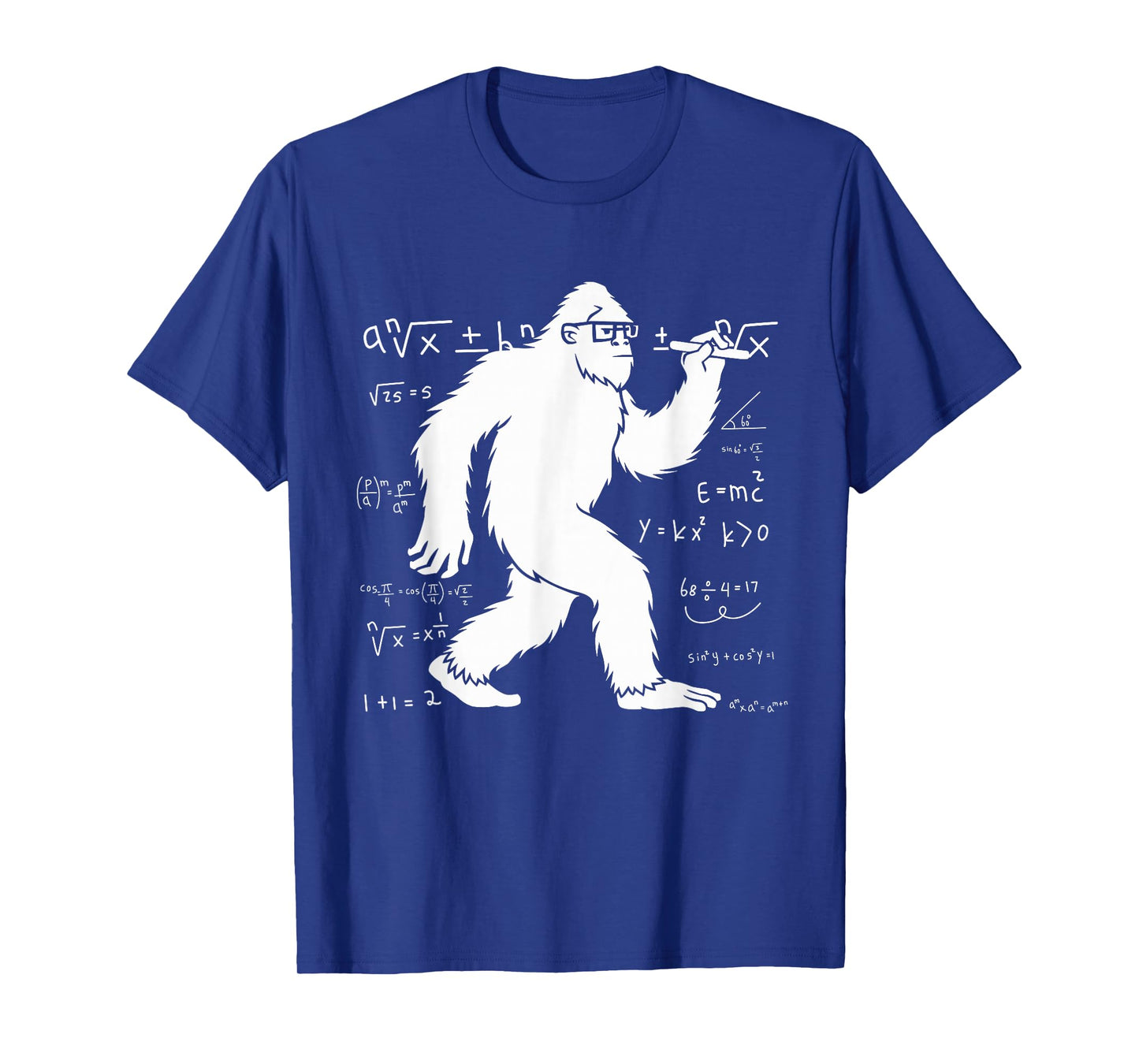 Funny Bigfoot Math Pun For Teachers Students Pi Day T-Shirt