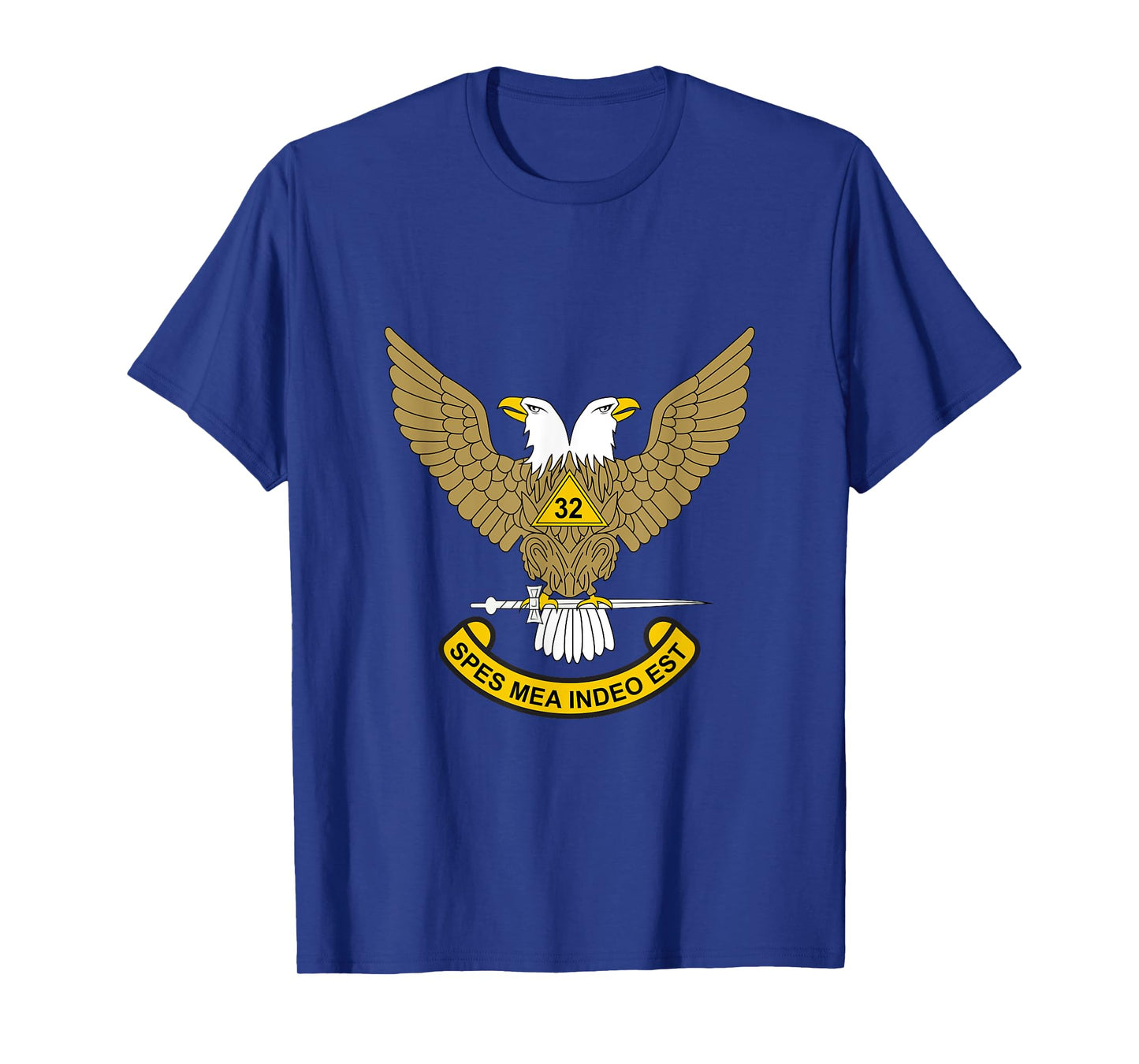 32nd Degree Mason 32 Masonic Scottish Rite AASR Wings Up T-Shirt
