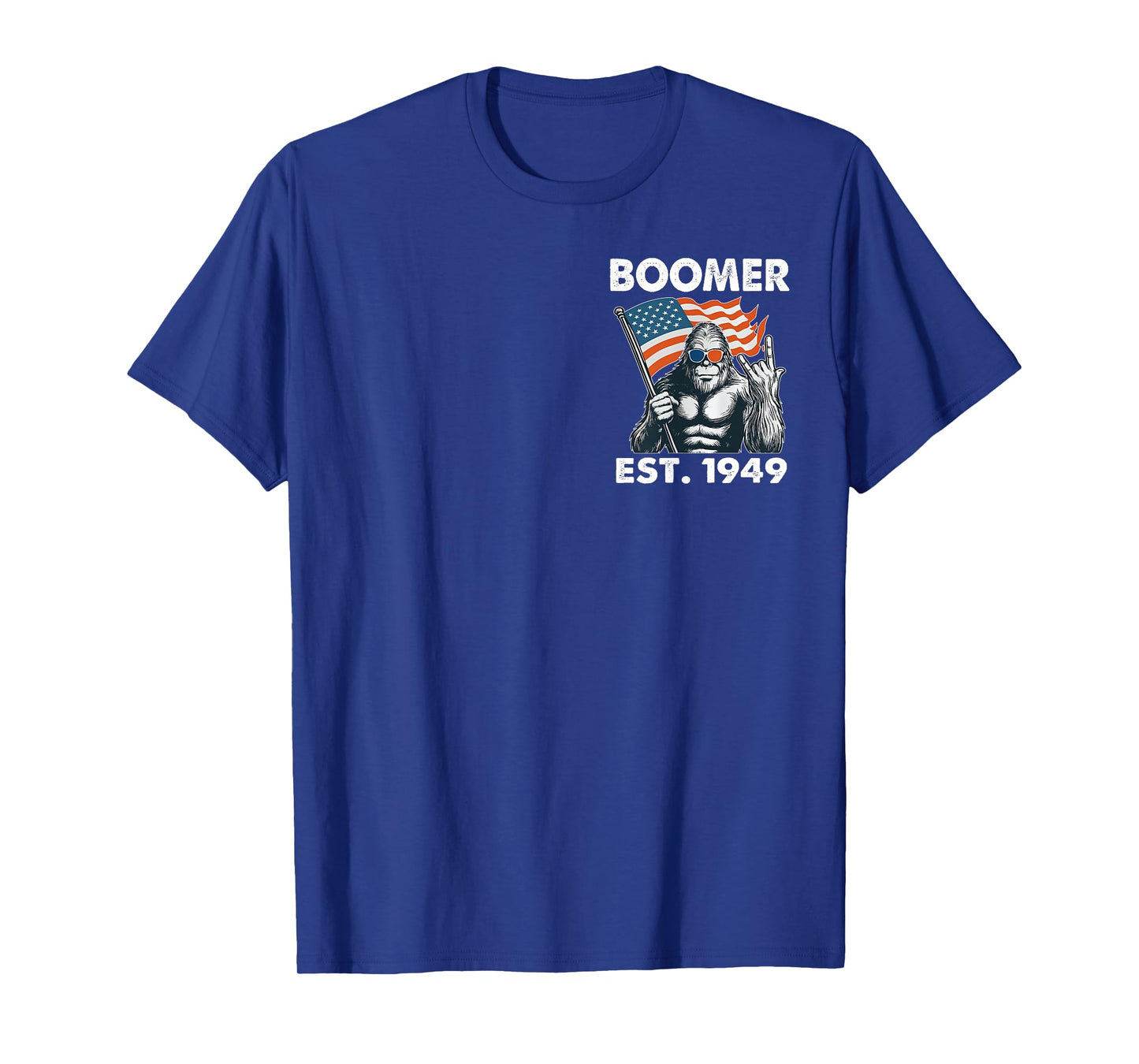 Boomer Est 1949 Walk Away I Am A Grumpy Old Man (2 SIDES) T-Shirt