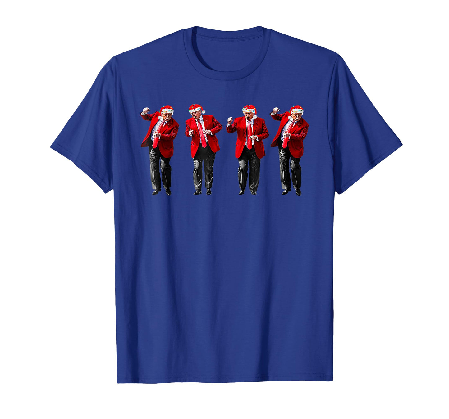 Christmas Donald Trump President 2024 Dancing Funny Santa T-Shirt