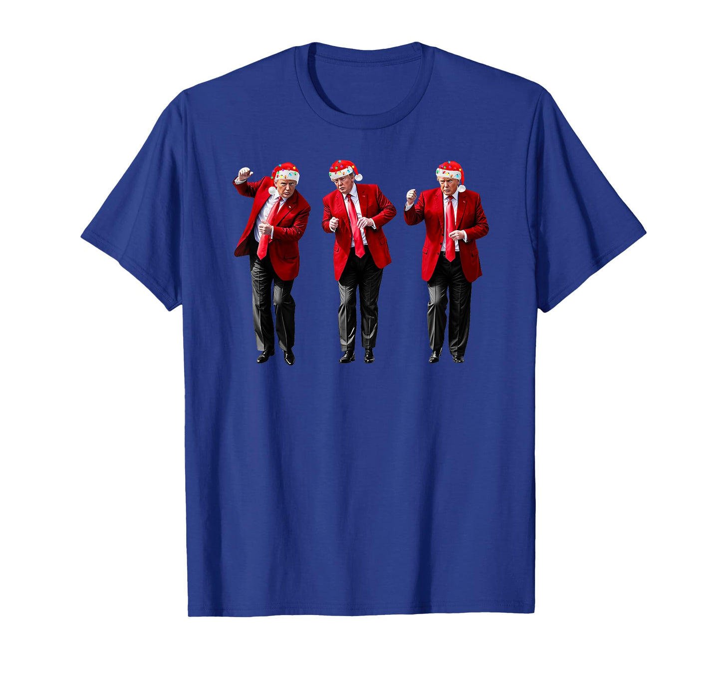 Christmas Donald Trump President 2024 Dancing Funny Santa T-Shirt