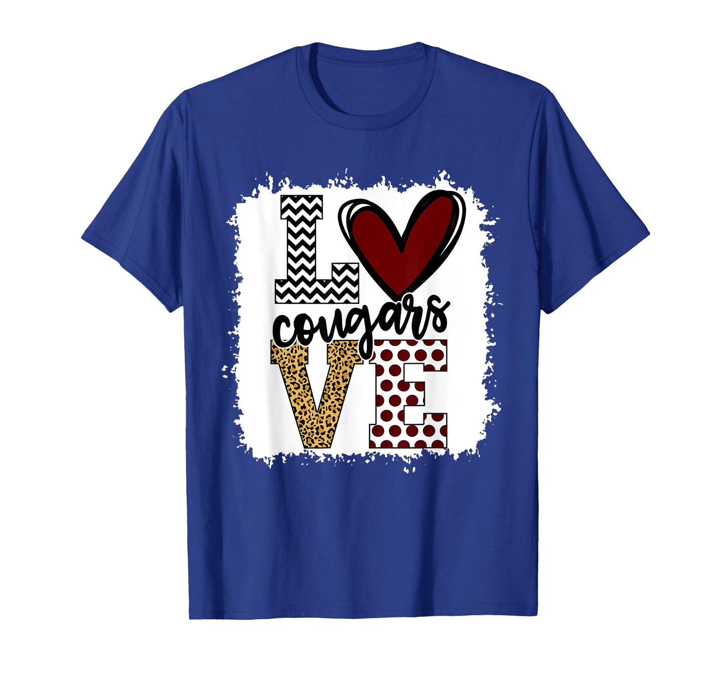 Cougars Mascot Love - School Spirit Fantastic Gifts T-Shirt