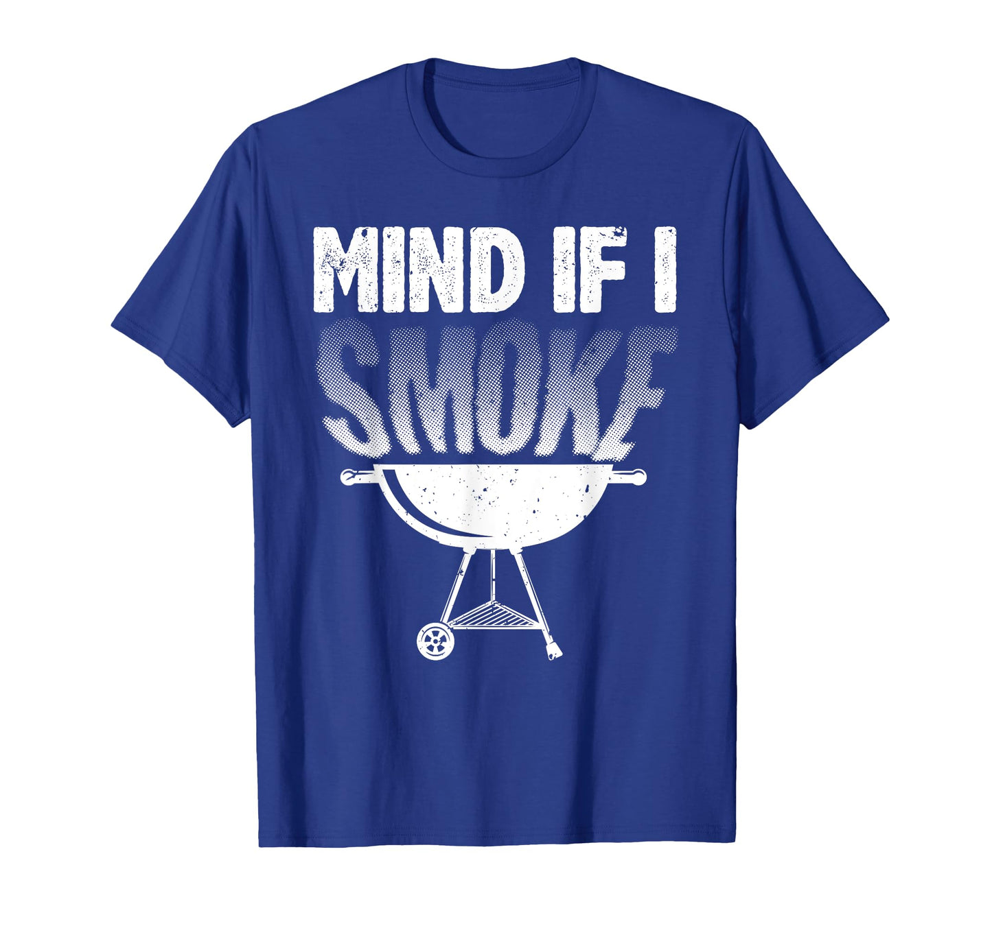 Smoking For Men Dad Grilling Meat BBQ Smoker Food Griller T-Shirt