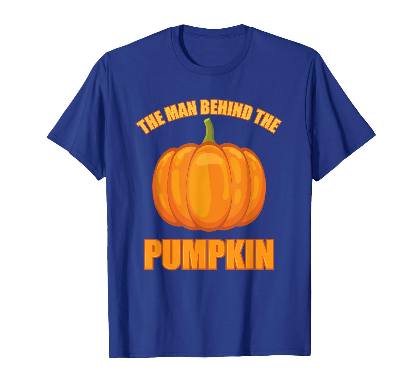 The Man Behind The Pumpkin Dad Soon Halloween Pregnancy T-Shirt