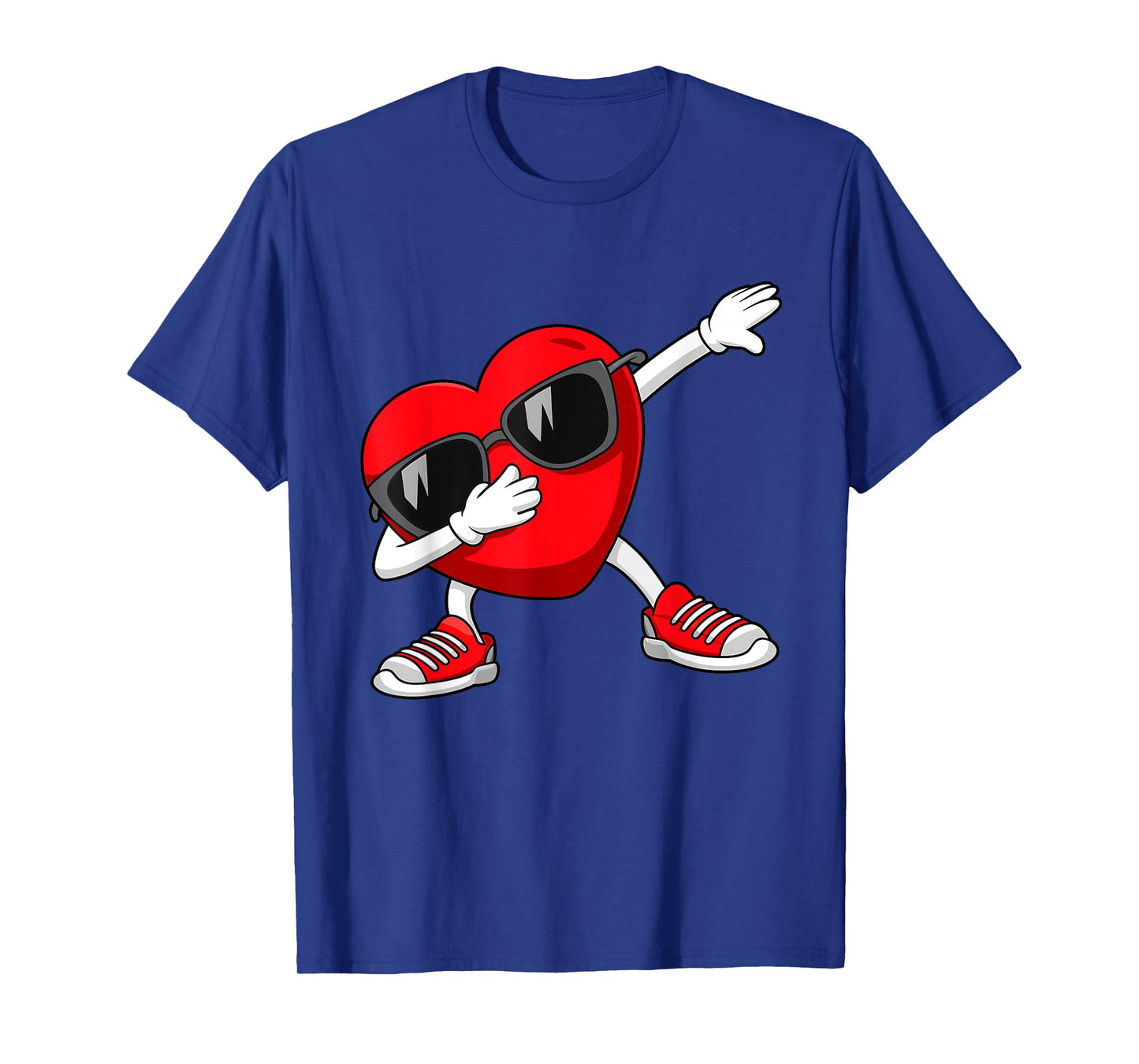 Valentines Day Dabbing Heart Dab For Teens Boys Girls Kids T-Shirt
