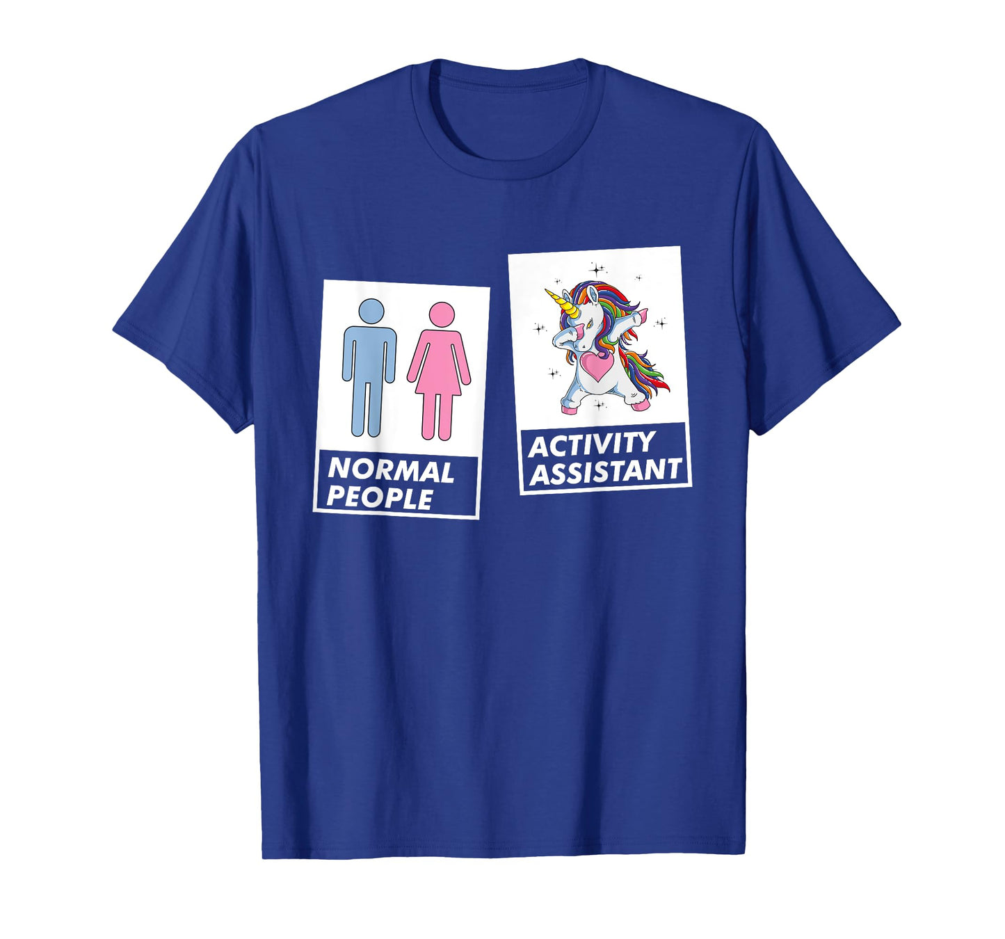 Dabbing Unicorn Activity Assistant Coordinator Professional T-Shirt
