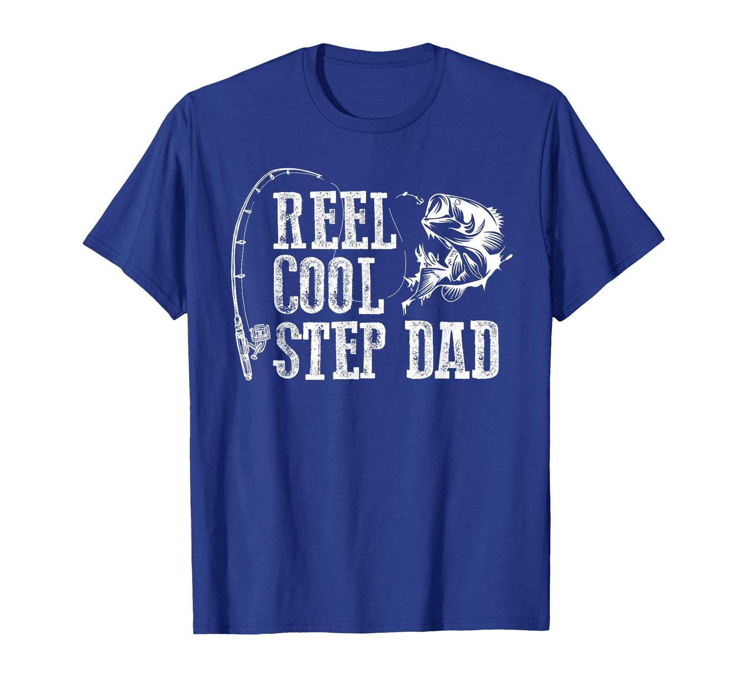 Stepfather Fishing: Roll Cool Stepfather Gift T-Shirt
