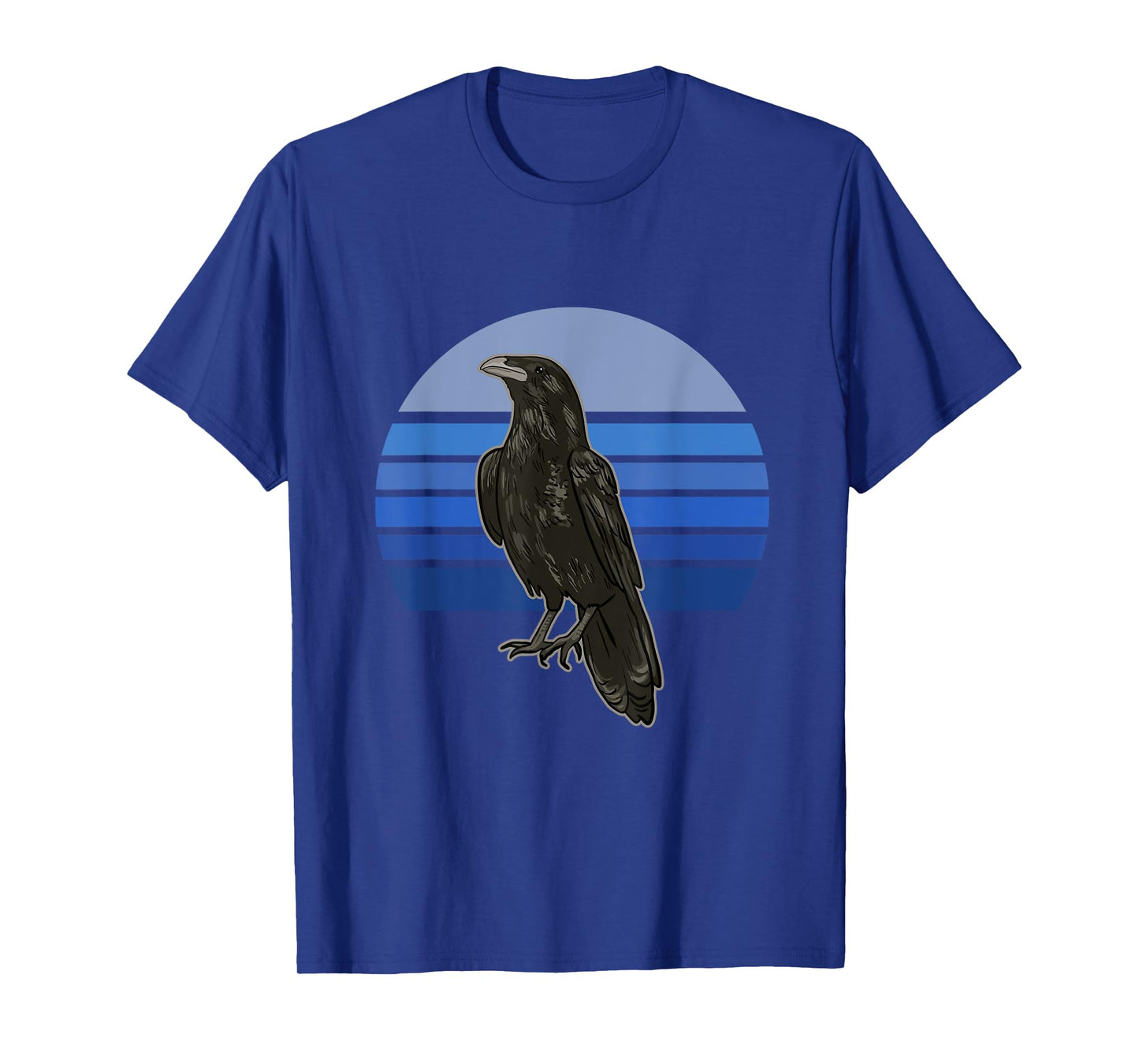 Retro Crow Bird Illustration for Crow and Raven Lovers T-Shirt