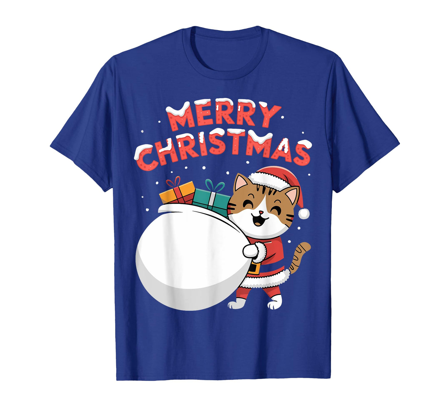 Merry Christmas Cat T-Shirt