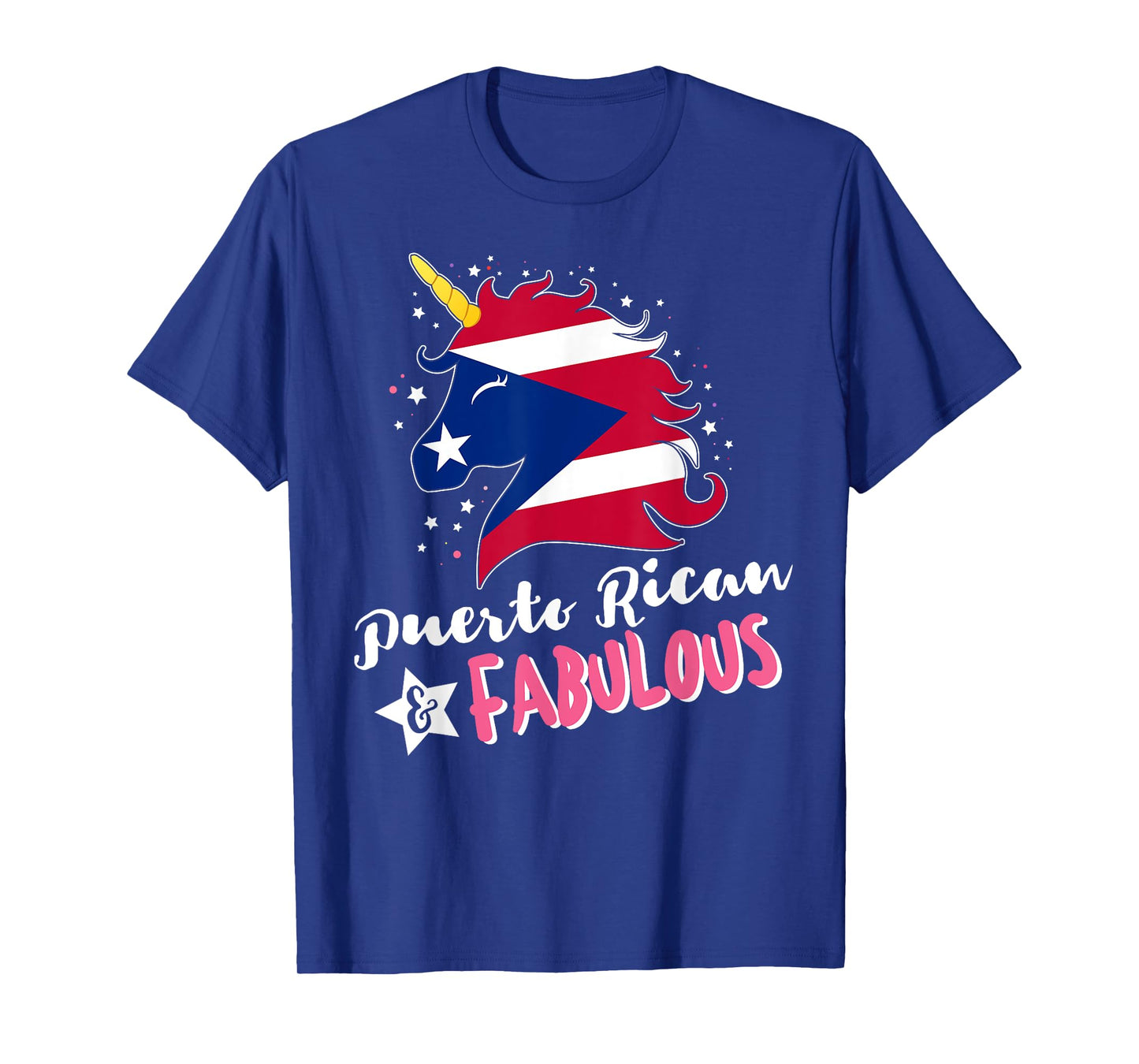 Puerto Rican Unicorn Puerto Rico Flag T-Shirt