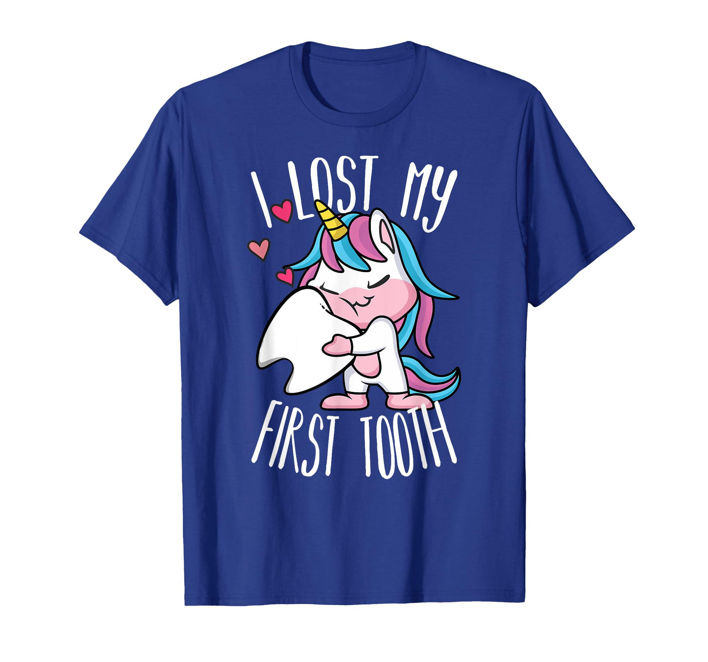 Funny Tooth Fairy - Cute Unicorn I Lost My First Tooth T-Shirt