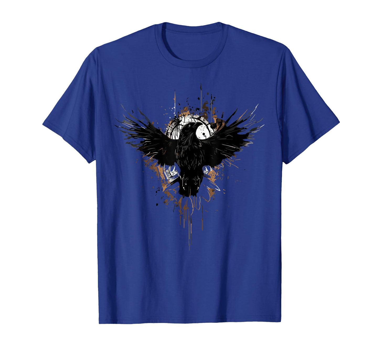 Crow Raven Norse Mythology Viking Vikings Nordic Bird T-Shirt