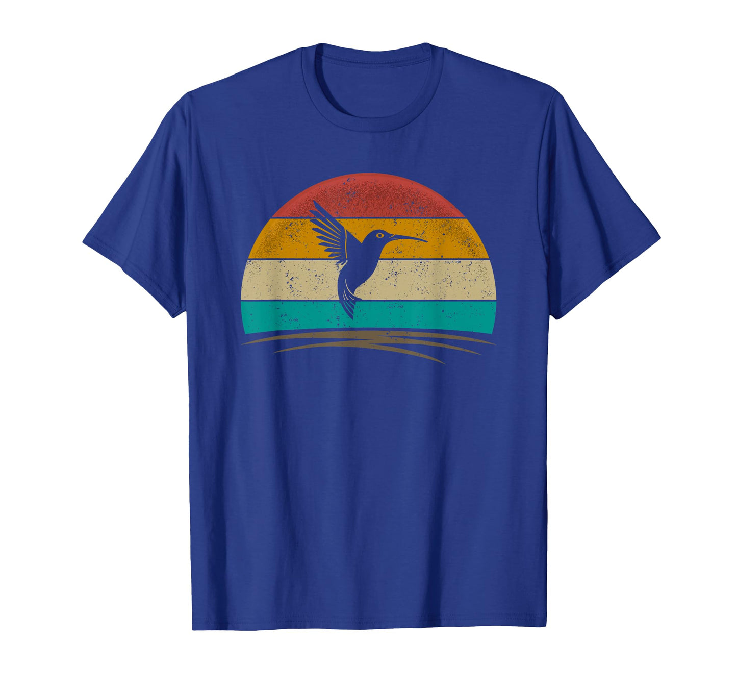 Retro Hummingbird Shirt Bird Watching Bird Hummingbird Lover T-Shirt