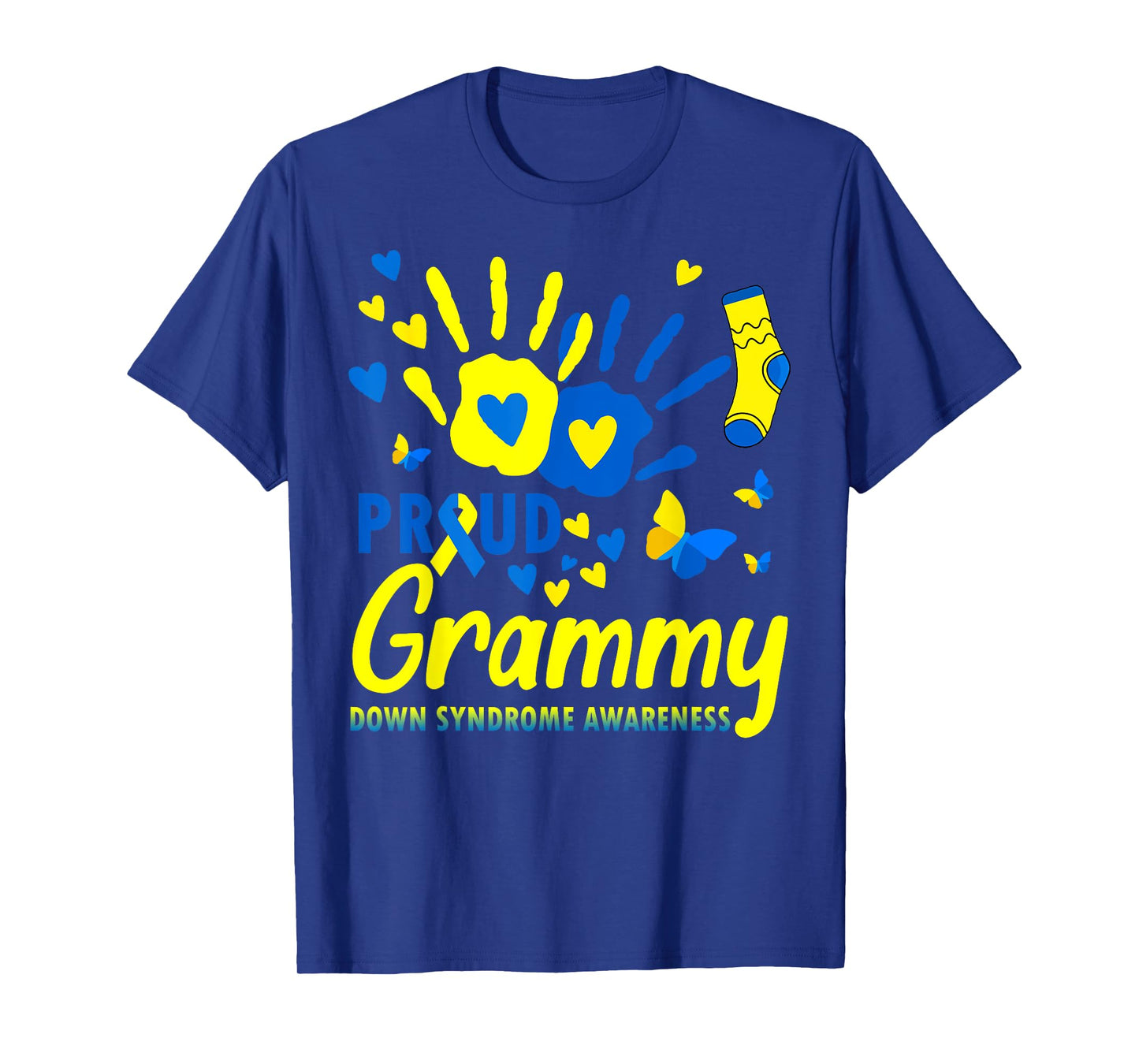 Proud Grammy World Down Syndrome Awareness Day Matching T-Shirt