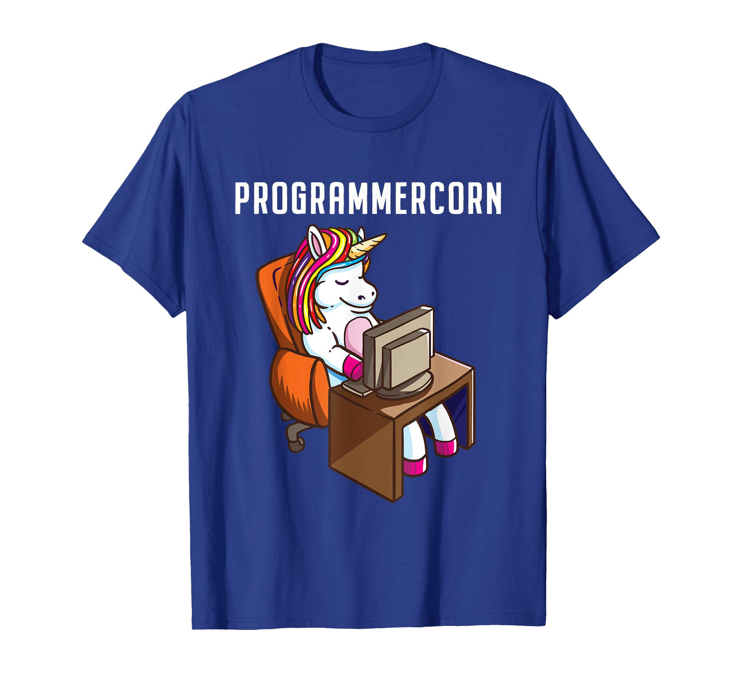 Funny Programmer Unicorn Programming Coding Nerd Girls Gift T-Shirt