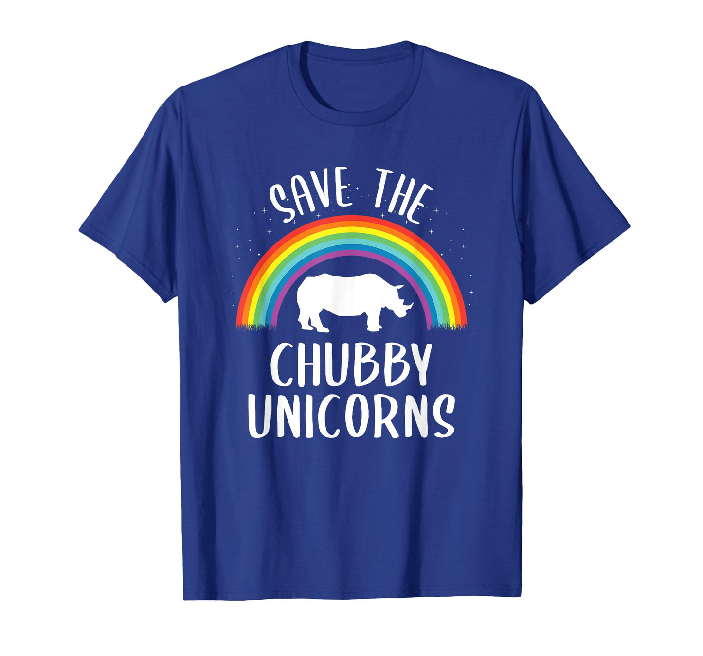 Rainbow Save The Chubby Unicorns T-Shirt