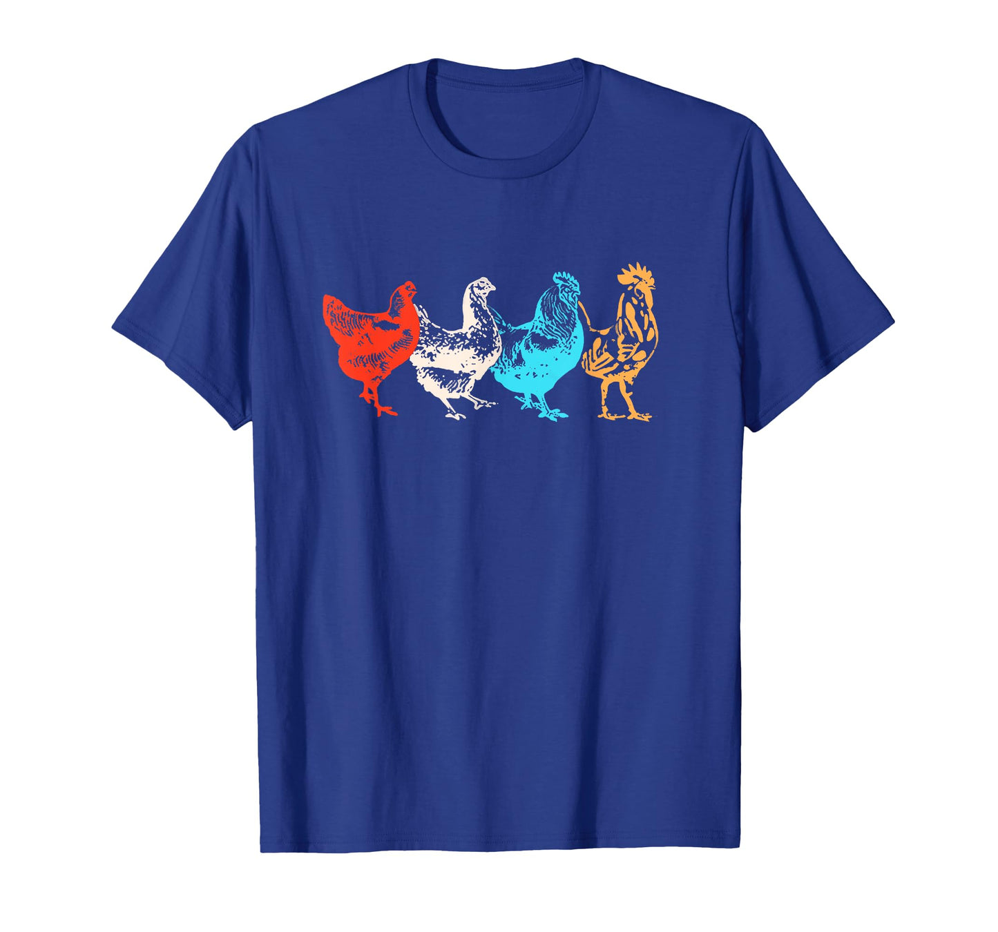 Chicken Shirt Women Girl Farm Funny Chicken Graphic T-Shirt