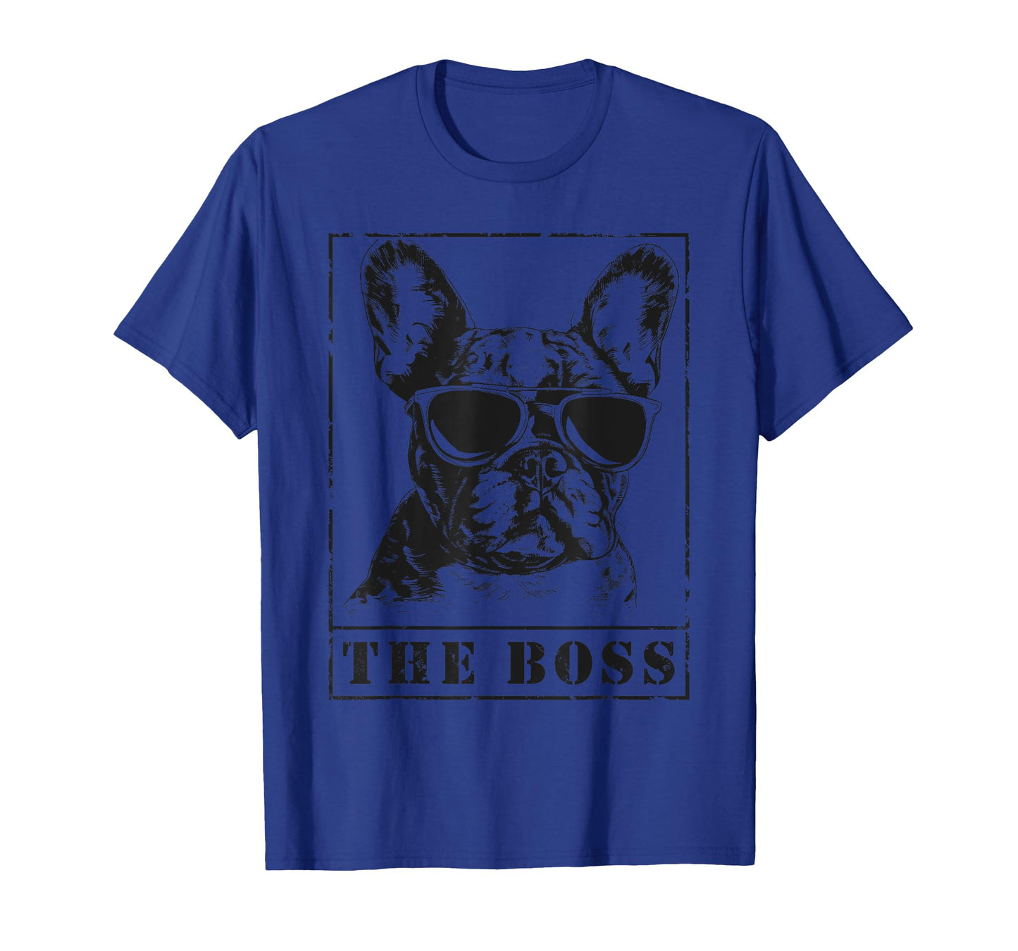 The Funny Frenchton Boss Mom Dad Dog Lover T-Shirt for Men Women Girls Kids