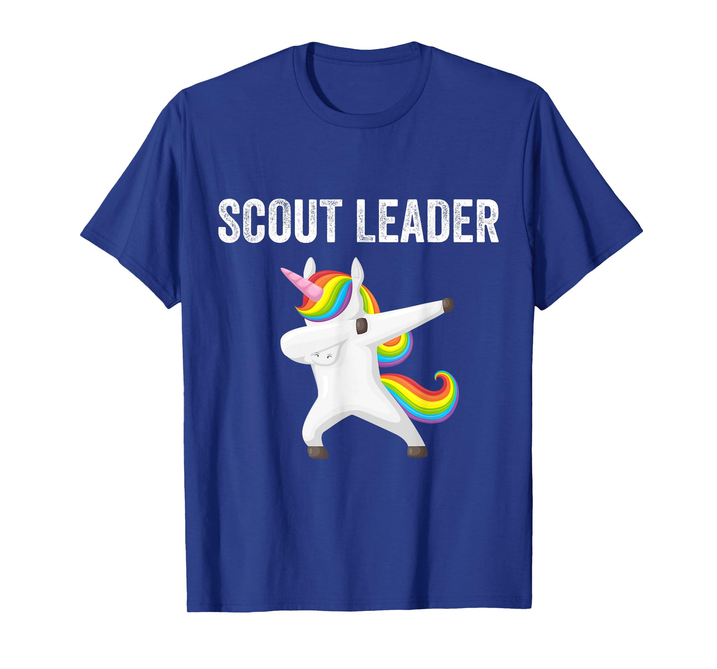 Scout Leader Dabbing Unicorn Funny Scouting Gift T-Shirt