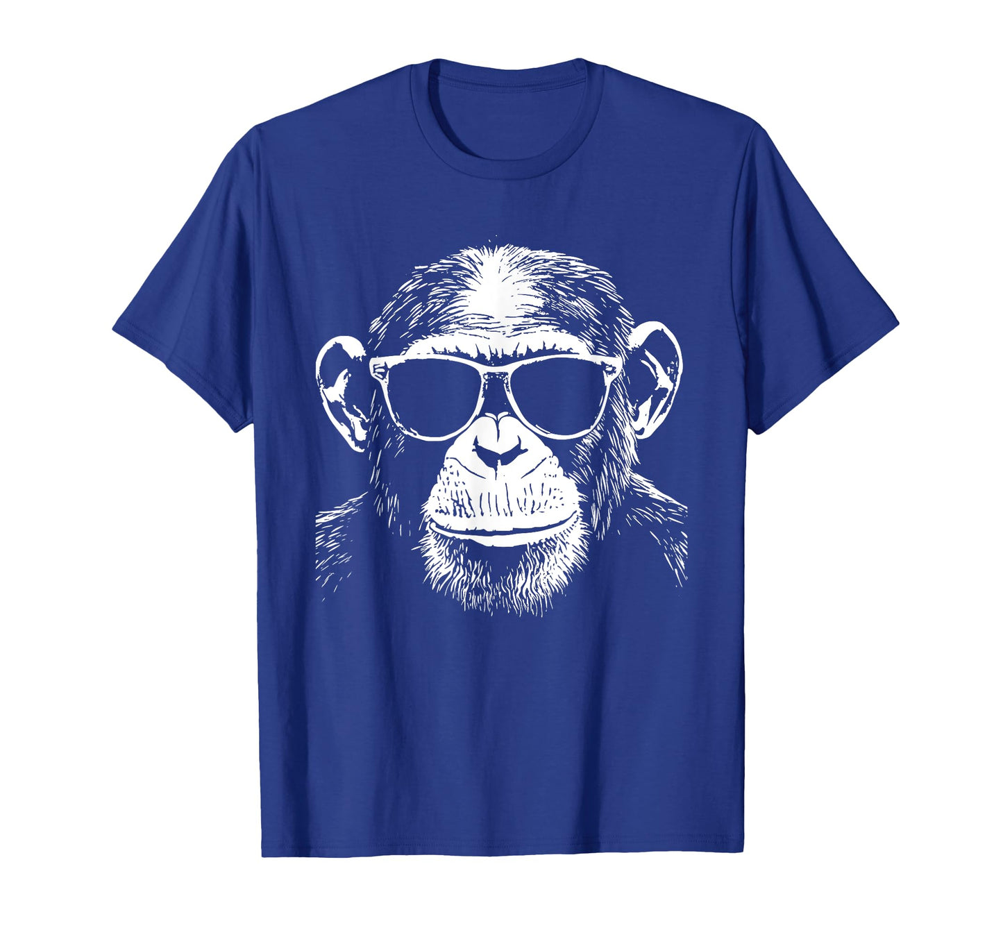 Funny Chimpanzee Monkey Sunglasses T-Shirt