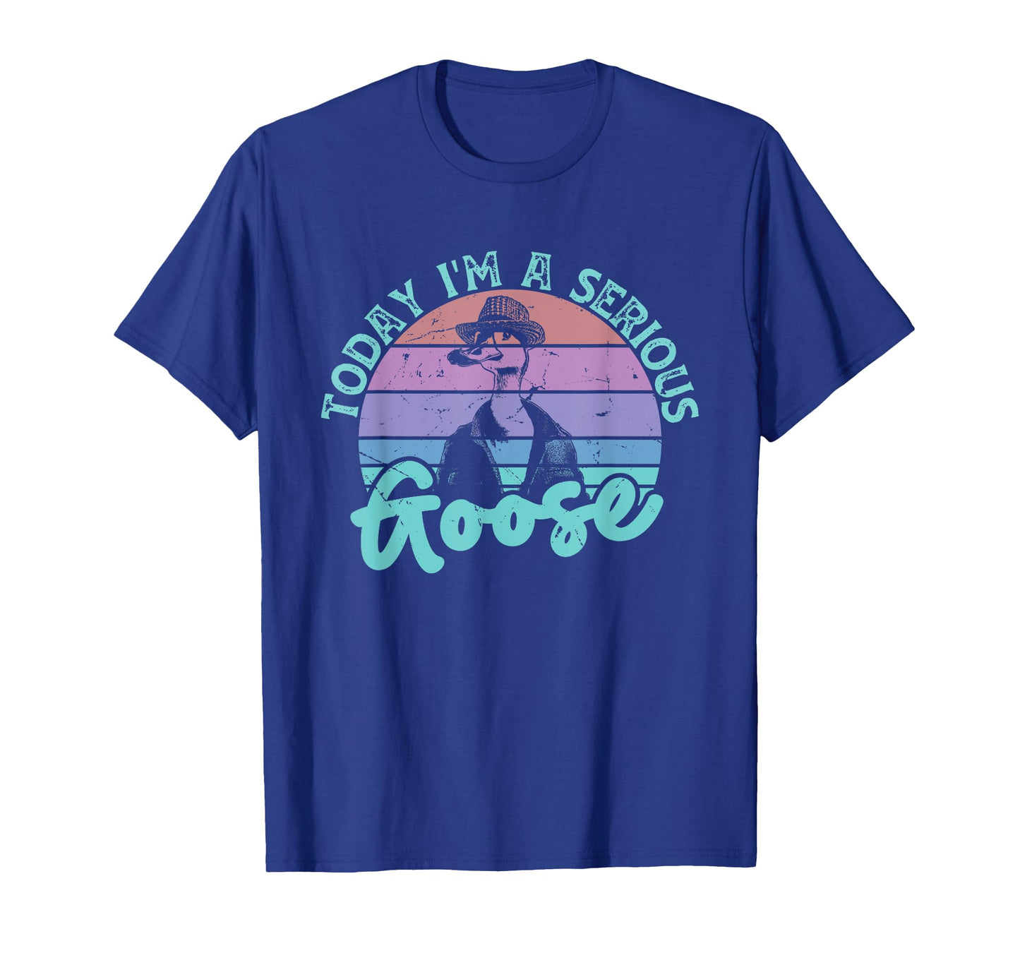 Today I'm a Serious Goose Funny Bird Quote Men Women Kids T-Shirt