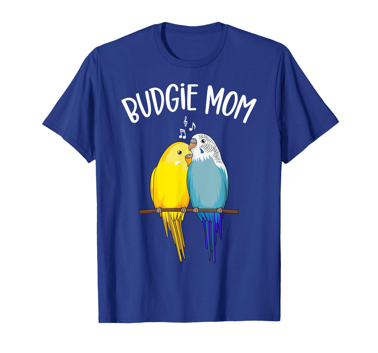 Budgie Mom Parakeet Budgerigar Funny Women T-Shirt
