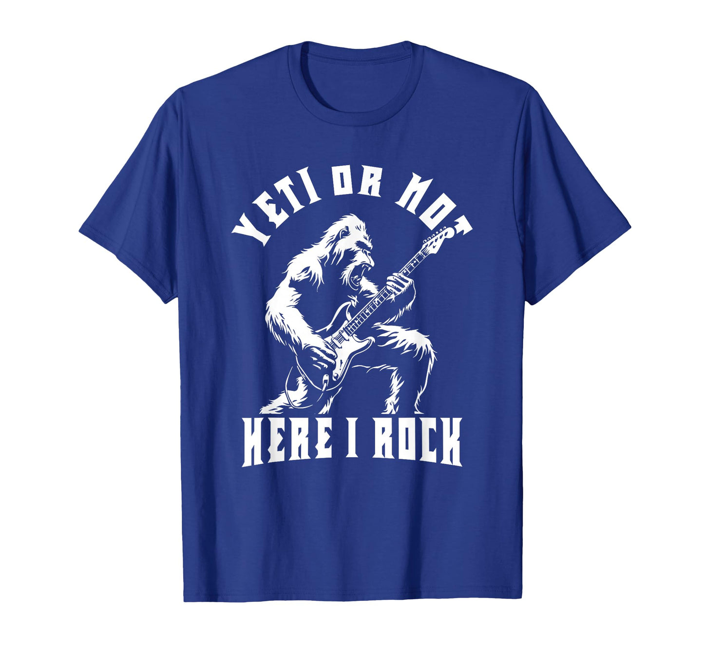 Funny Rock And Roll Bigfoot T-Shirt