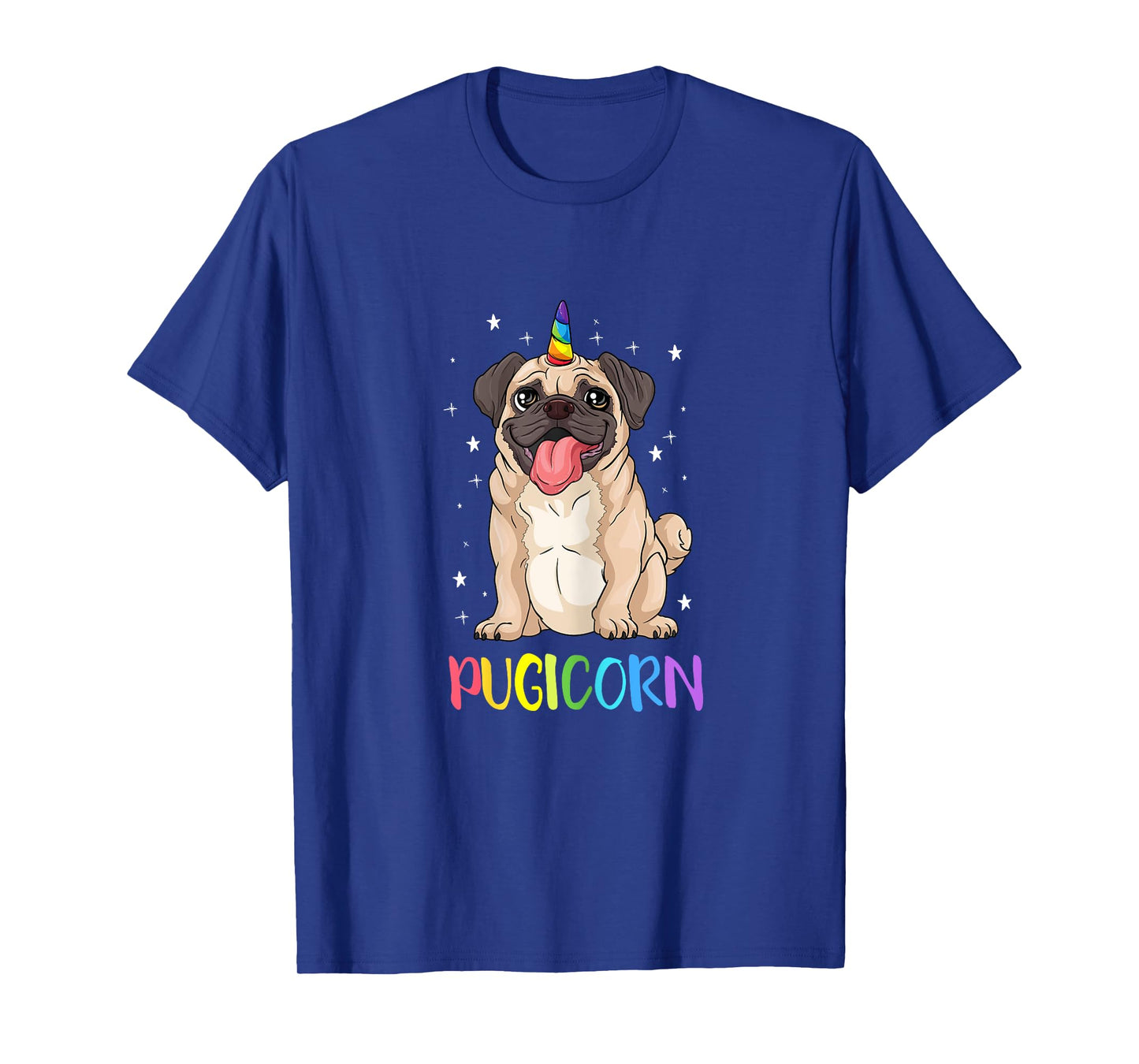 Girl Pugicorn funny pug Lover unicorn Pug Owner T-Shirt
