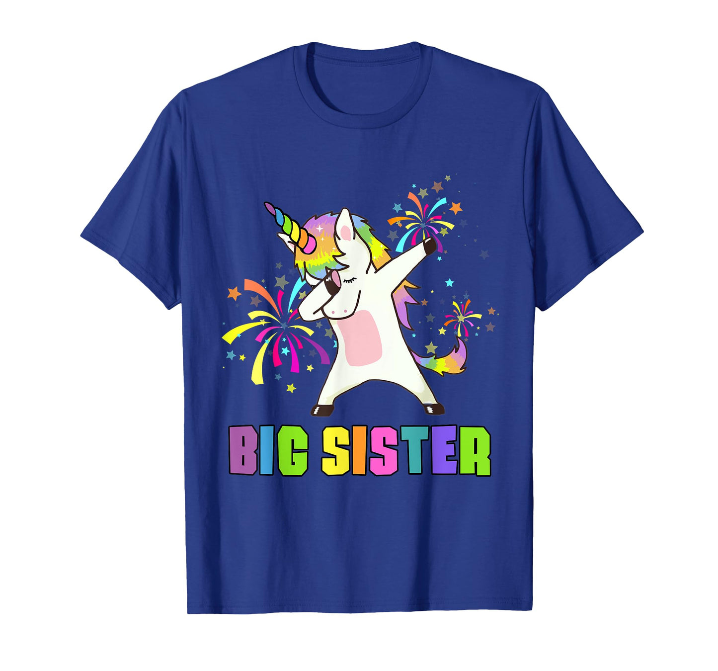 Big Sister Unicorn Dab Dance T-Shirt
