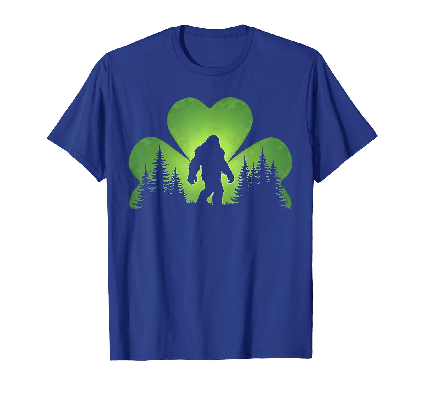 St Patricks Day Bigfoot Sasquatch Shirt Saint Paddys Irish T-Shirt