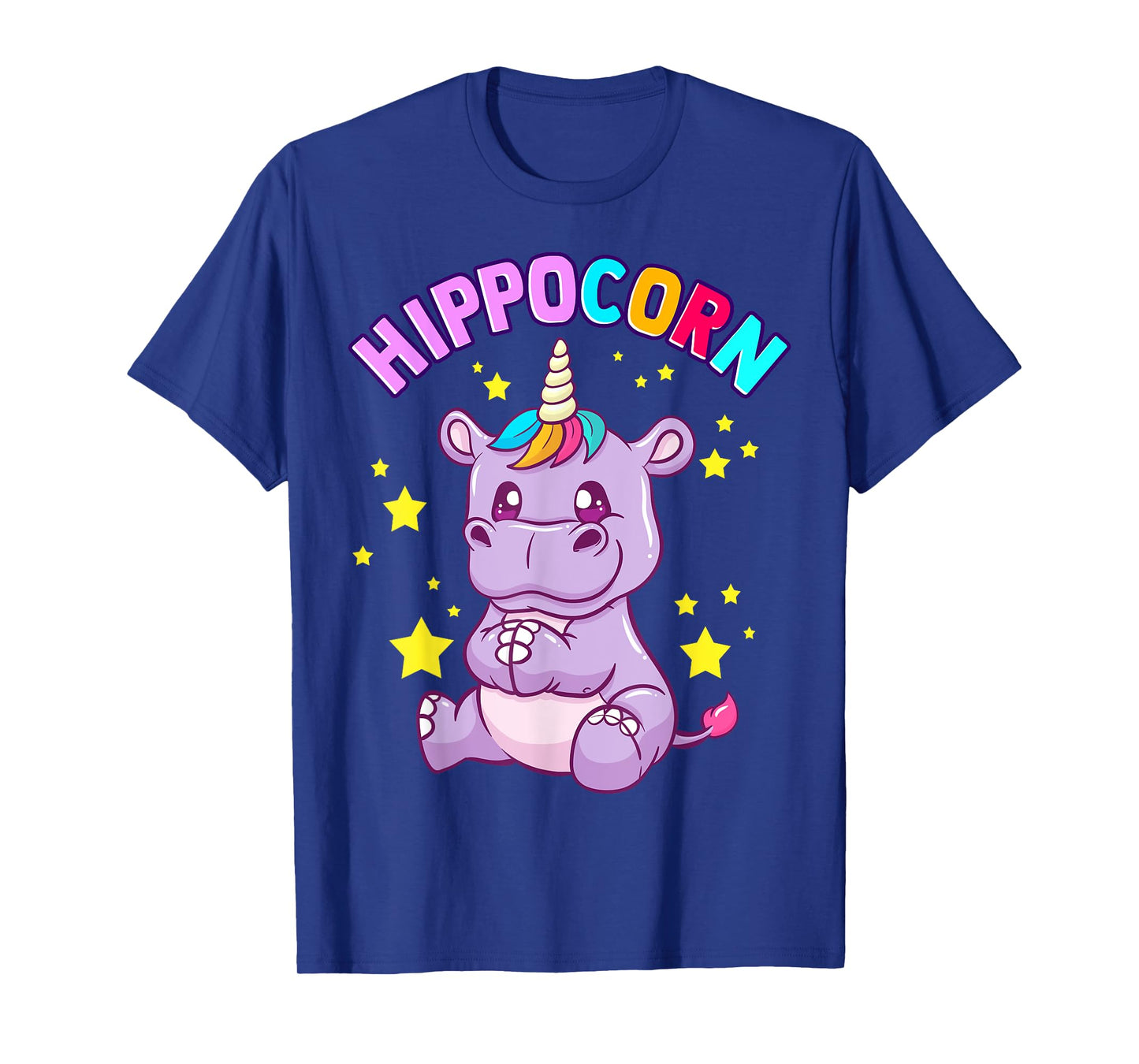 Hippocorn Hippo Unicorn Hippopotamus Magical Squad T-Shirt
