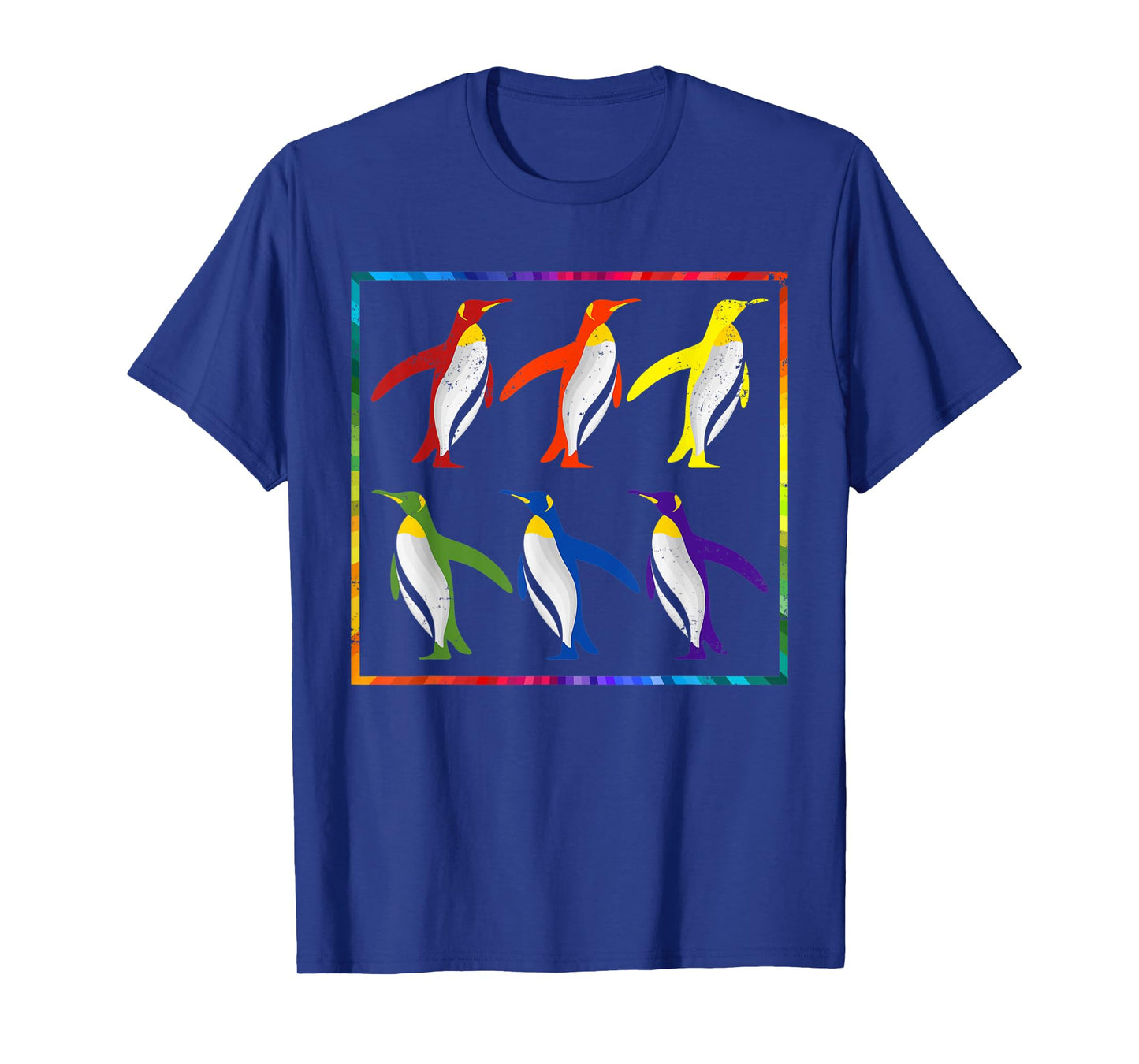 LGBT Flag Rainbow Penguin Gift Pride LGBT T-Shirt