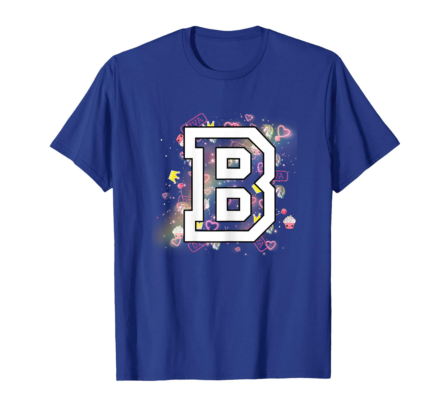 Kids Letter B Clothing For a Girl Who's Name Starts With B T-Shirt