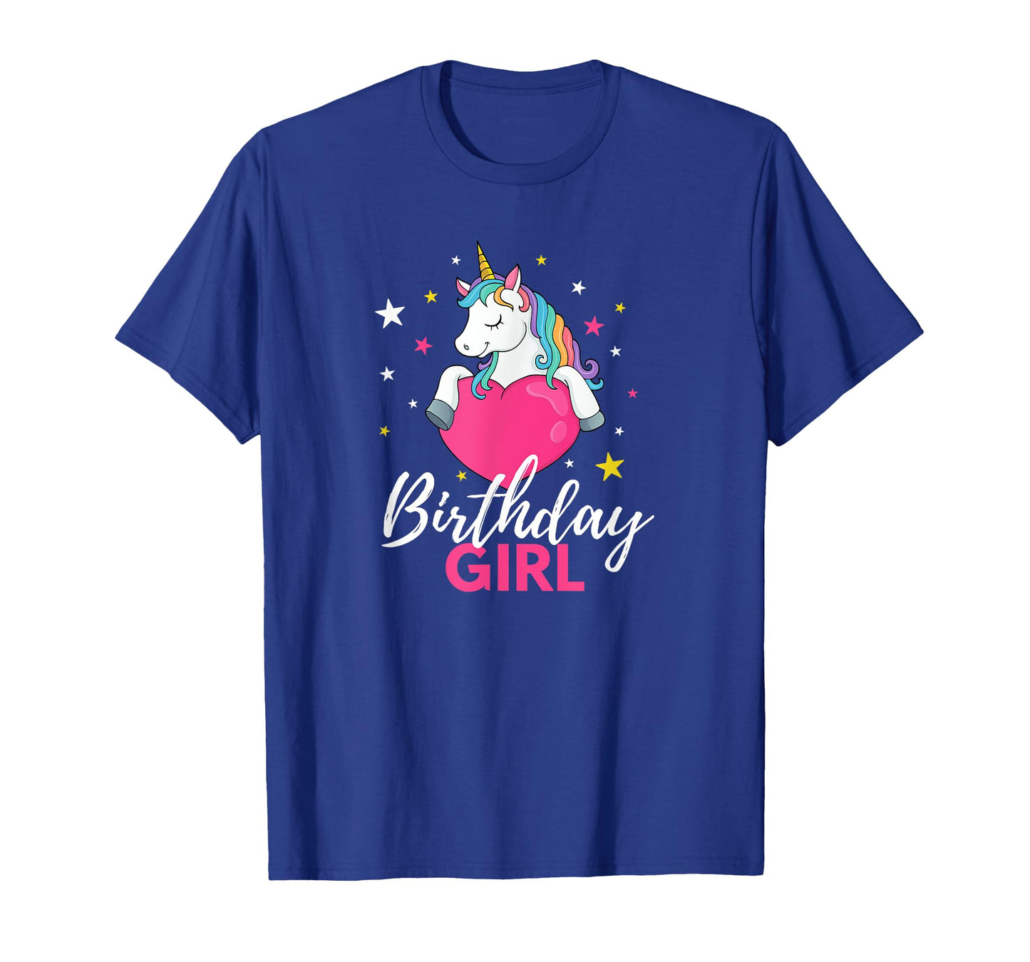 Birthday Girl Unicorn T-Shirt